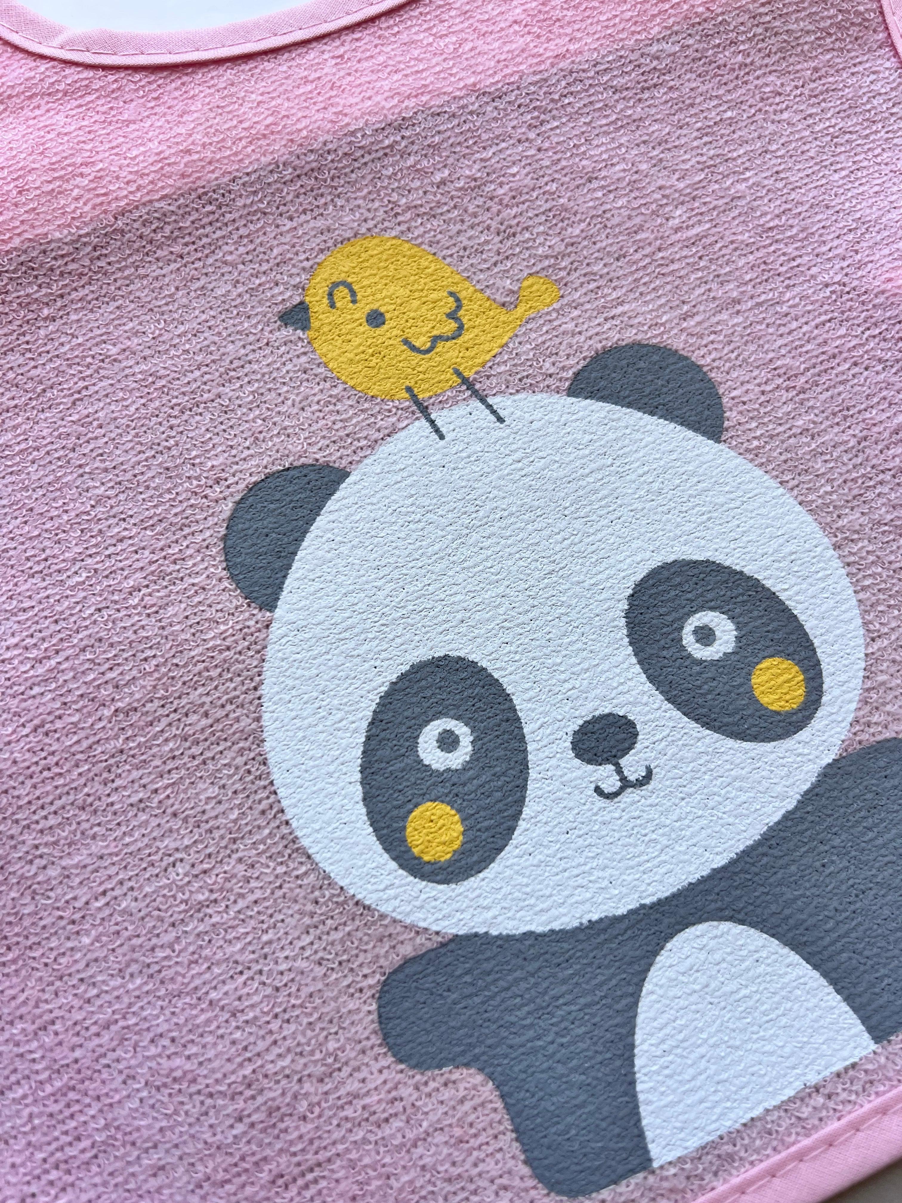 Pink Impermeable Bib