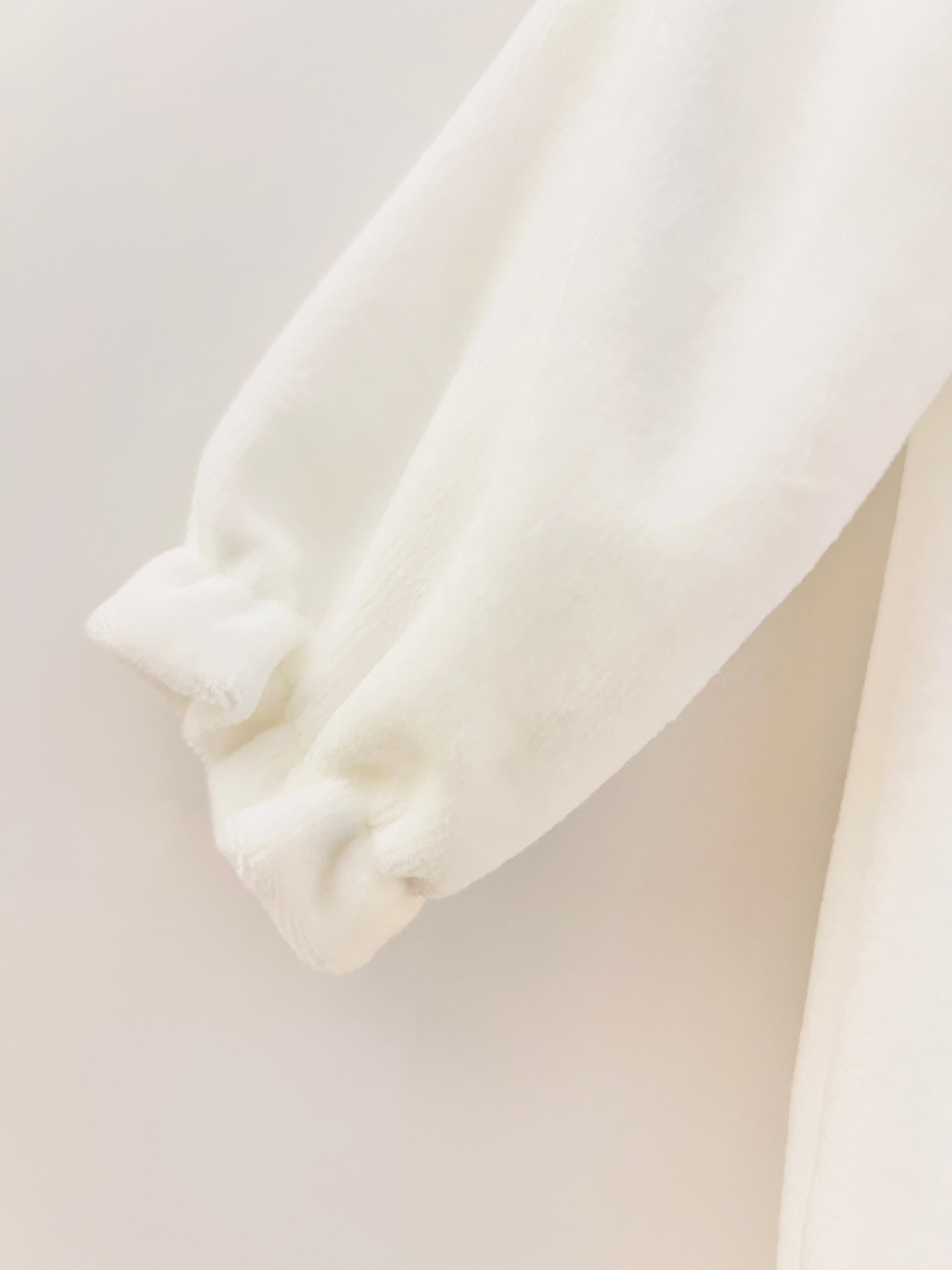 Flower Velvet Footed Overall