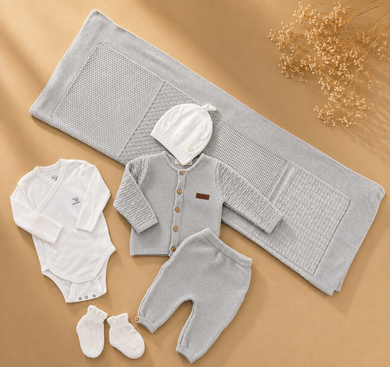 EAC Organic cotton Green Hospital Set 5 Pcs
