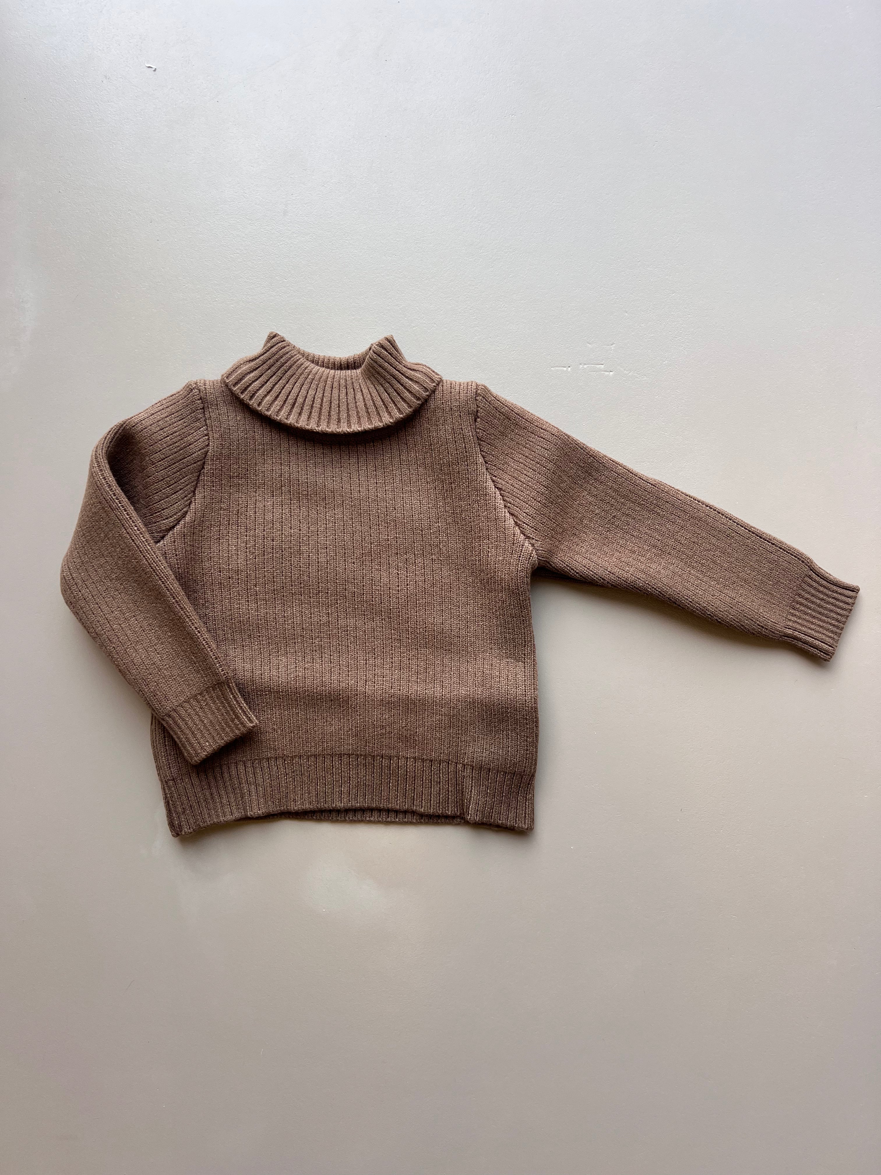 Turtle Neck Fleece Sweater