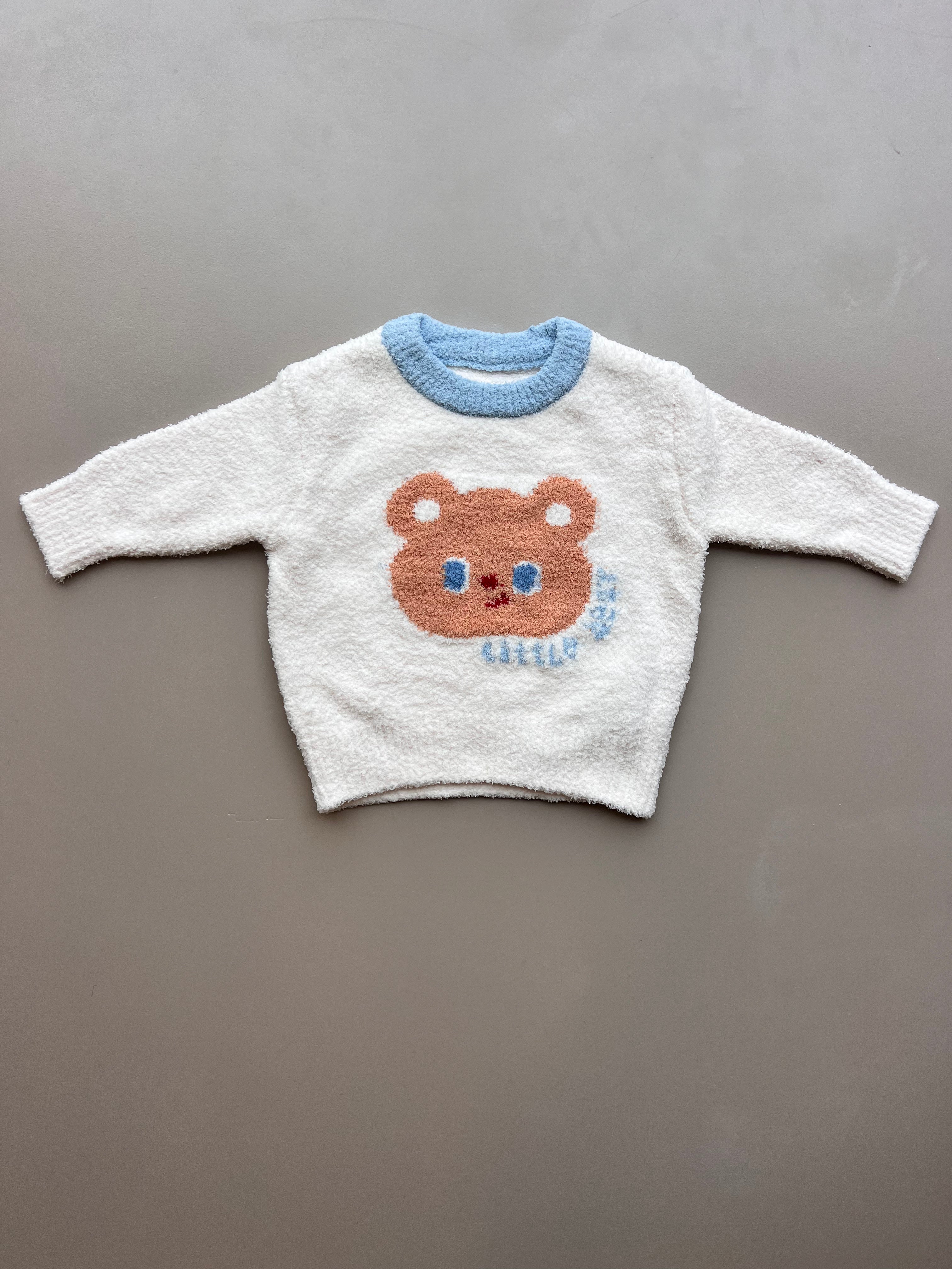 Off-White Fuzzy Teddy Bear Survetement 2 Pcs Set