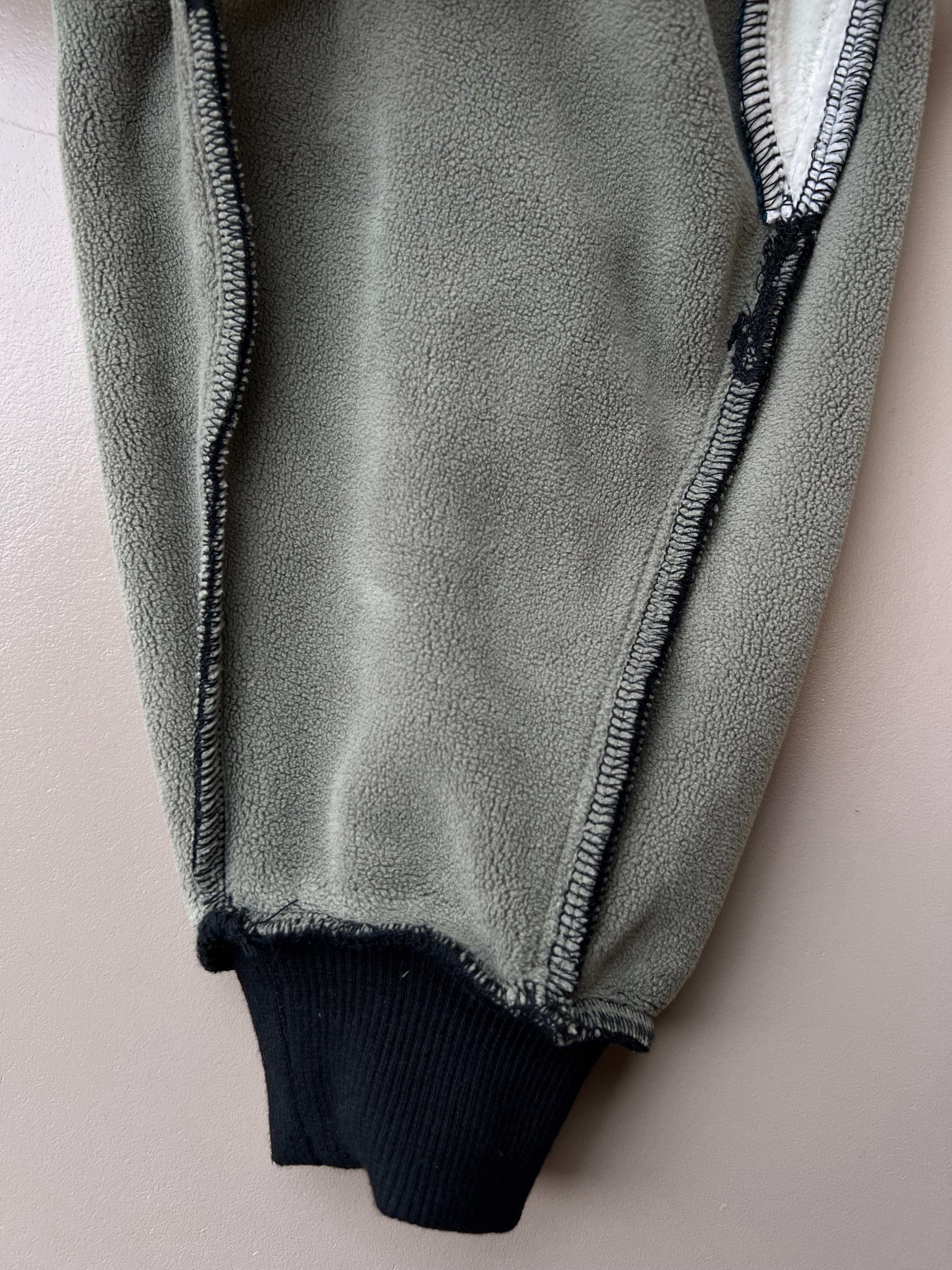 Black Fur Inside Sweatpants