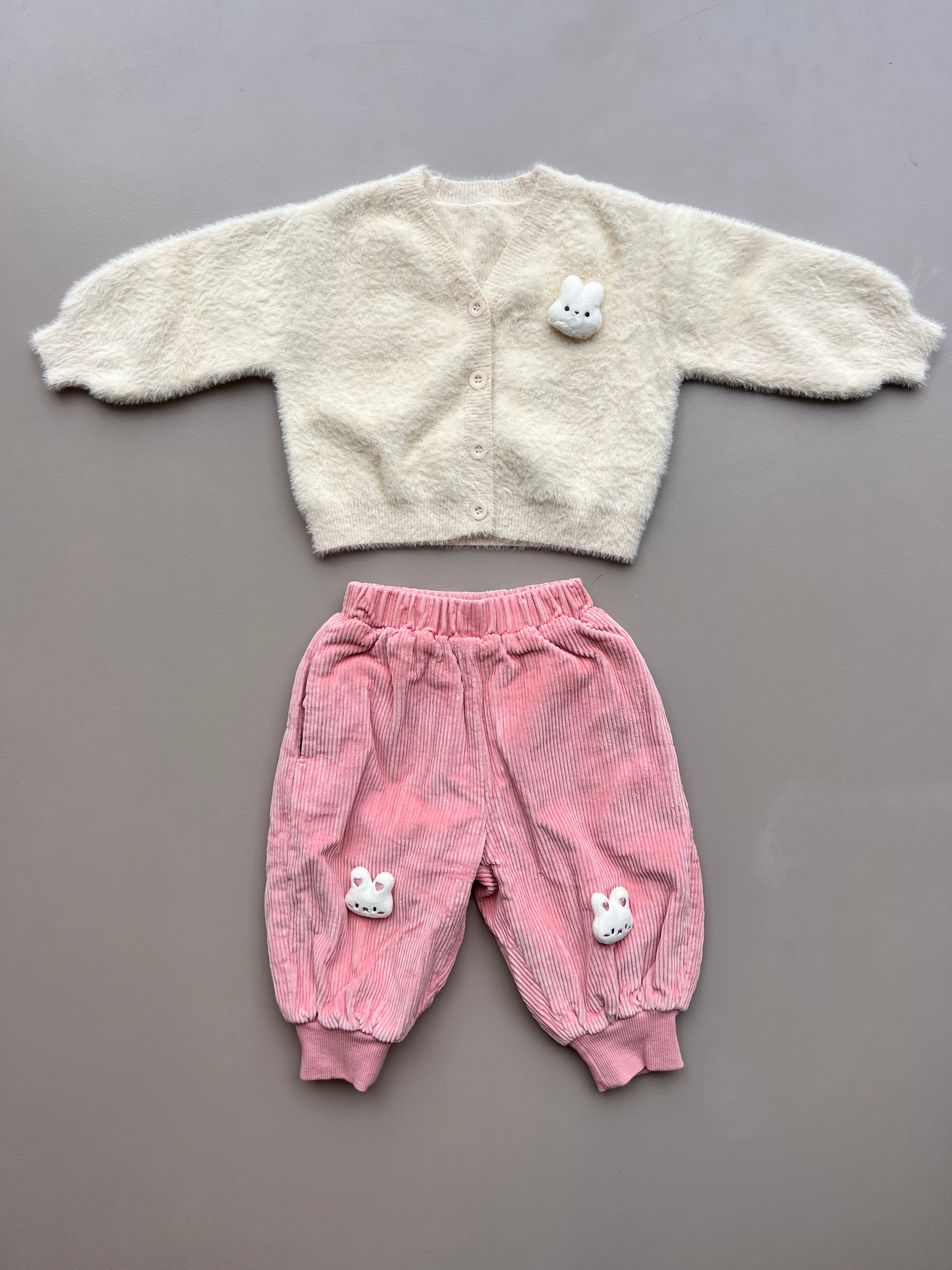 Oversize Velvet Pants