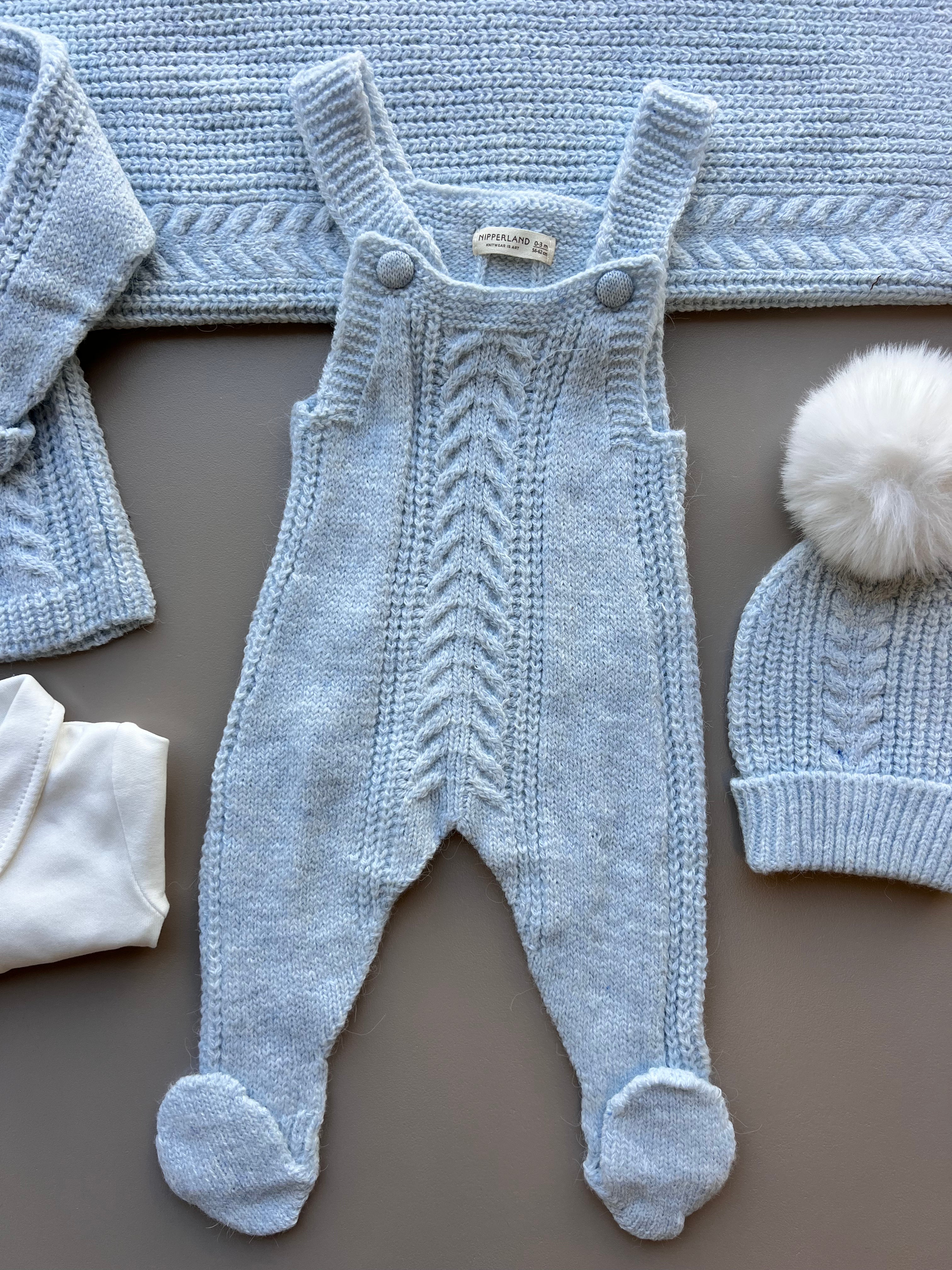 Wool Salopette Hospital Set 5 Pcs