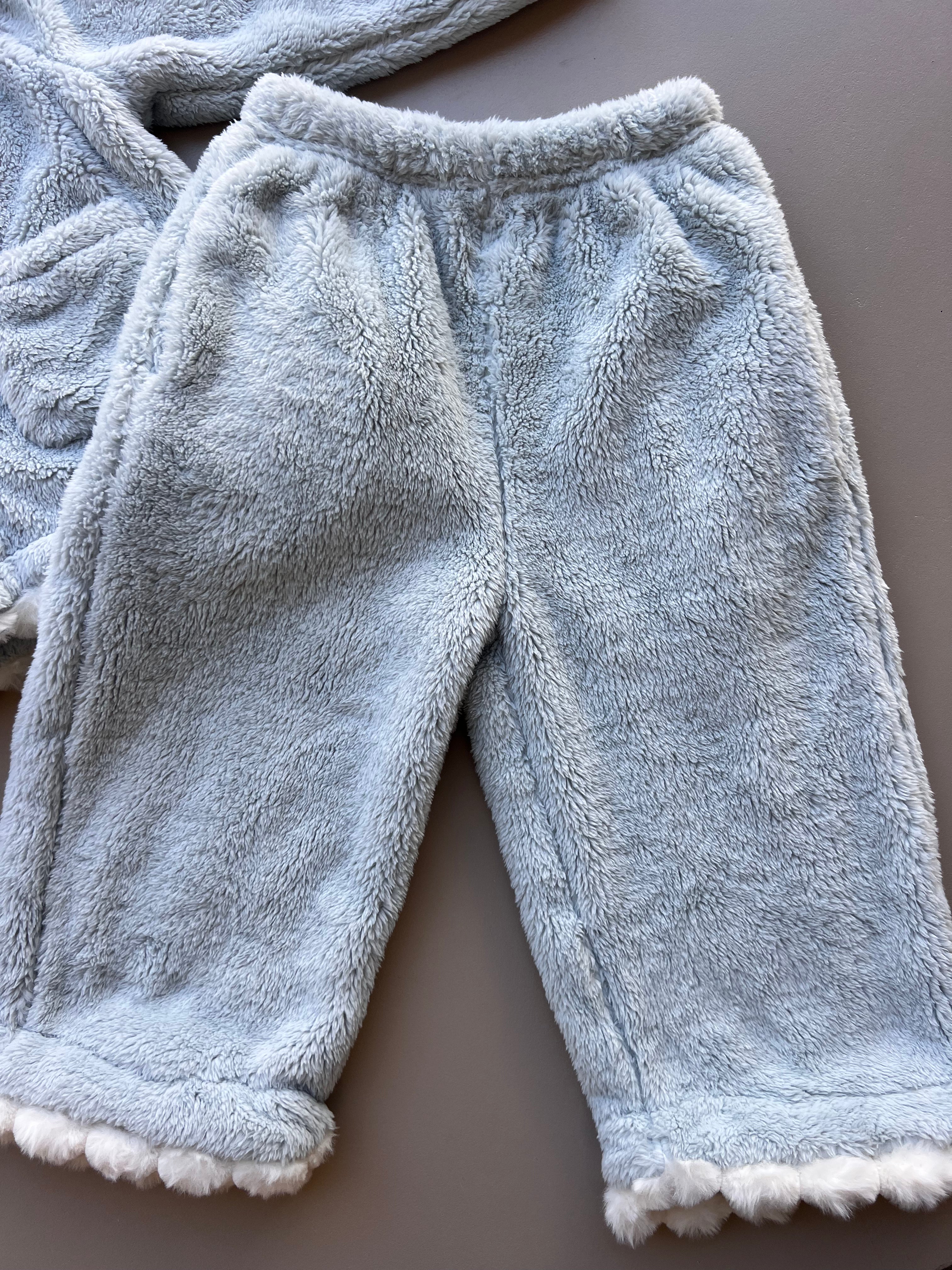 Blue Teddy 2 Pcs Set