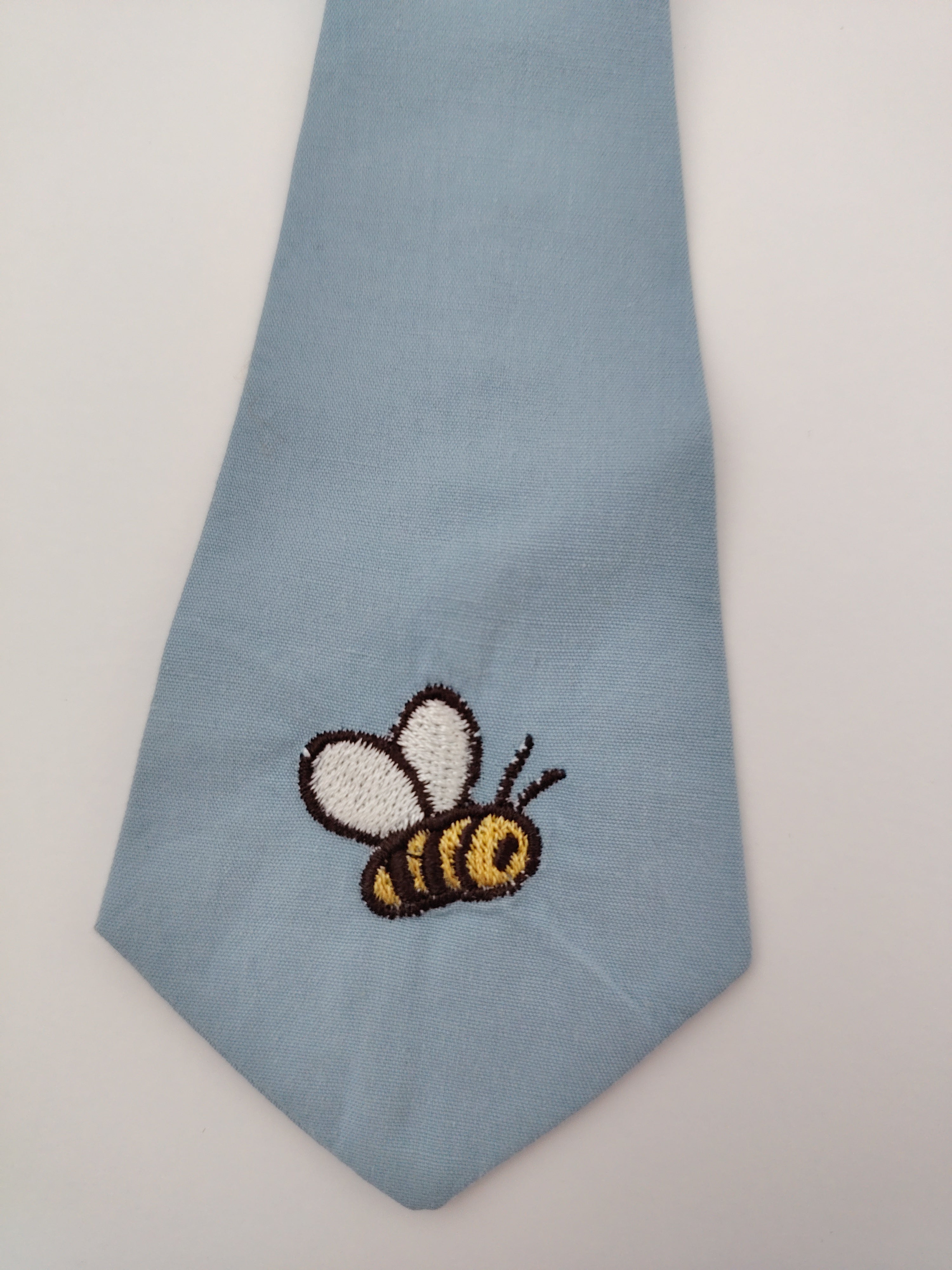 Blue Bee Baby Tie