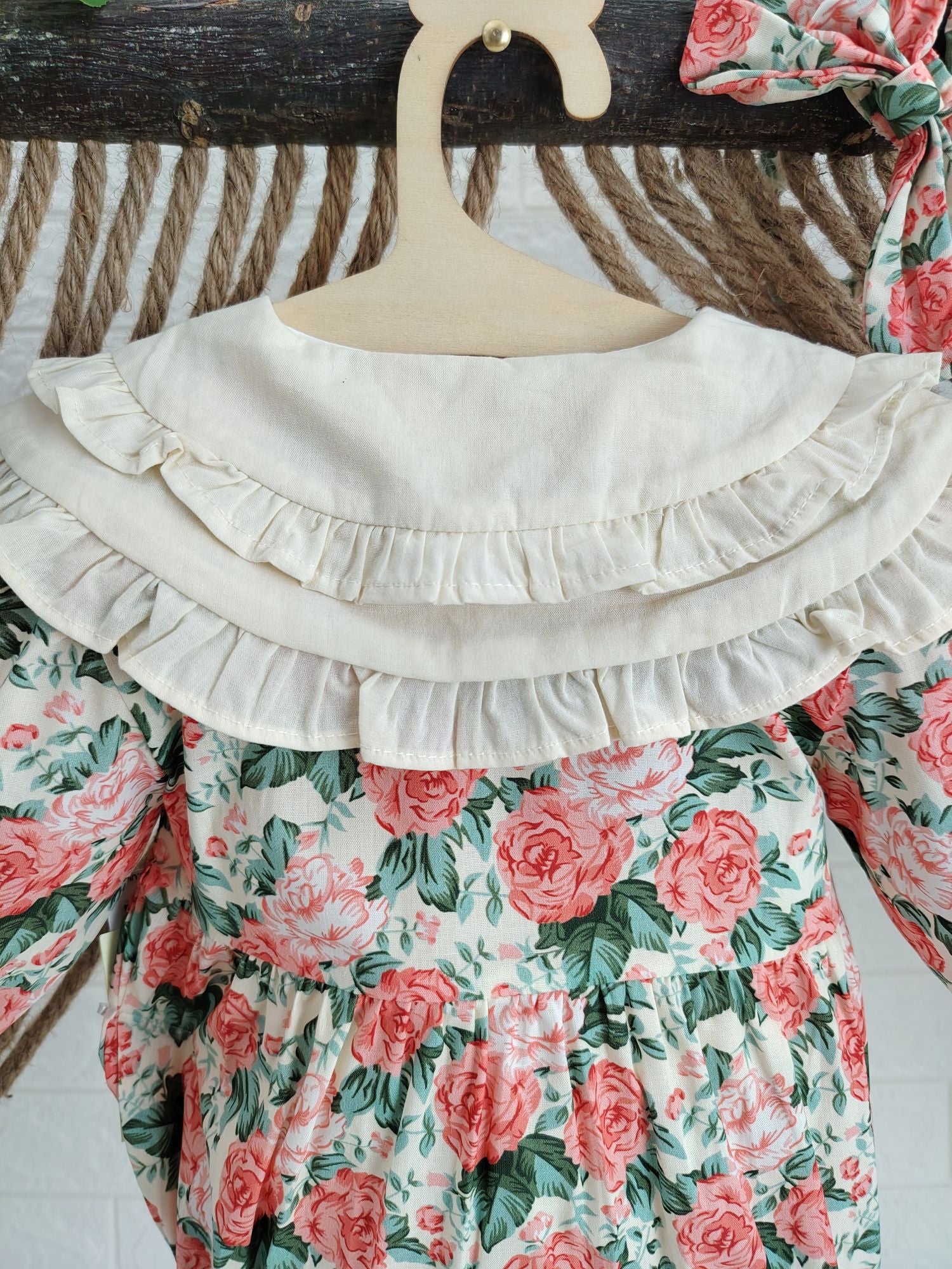 Flower Romper With Headband