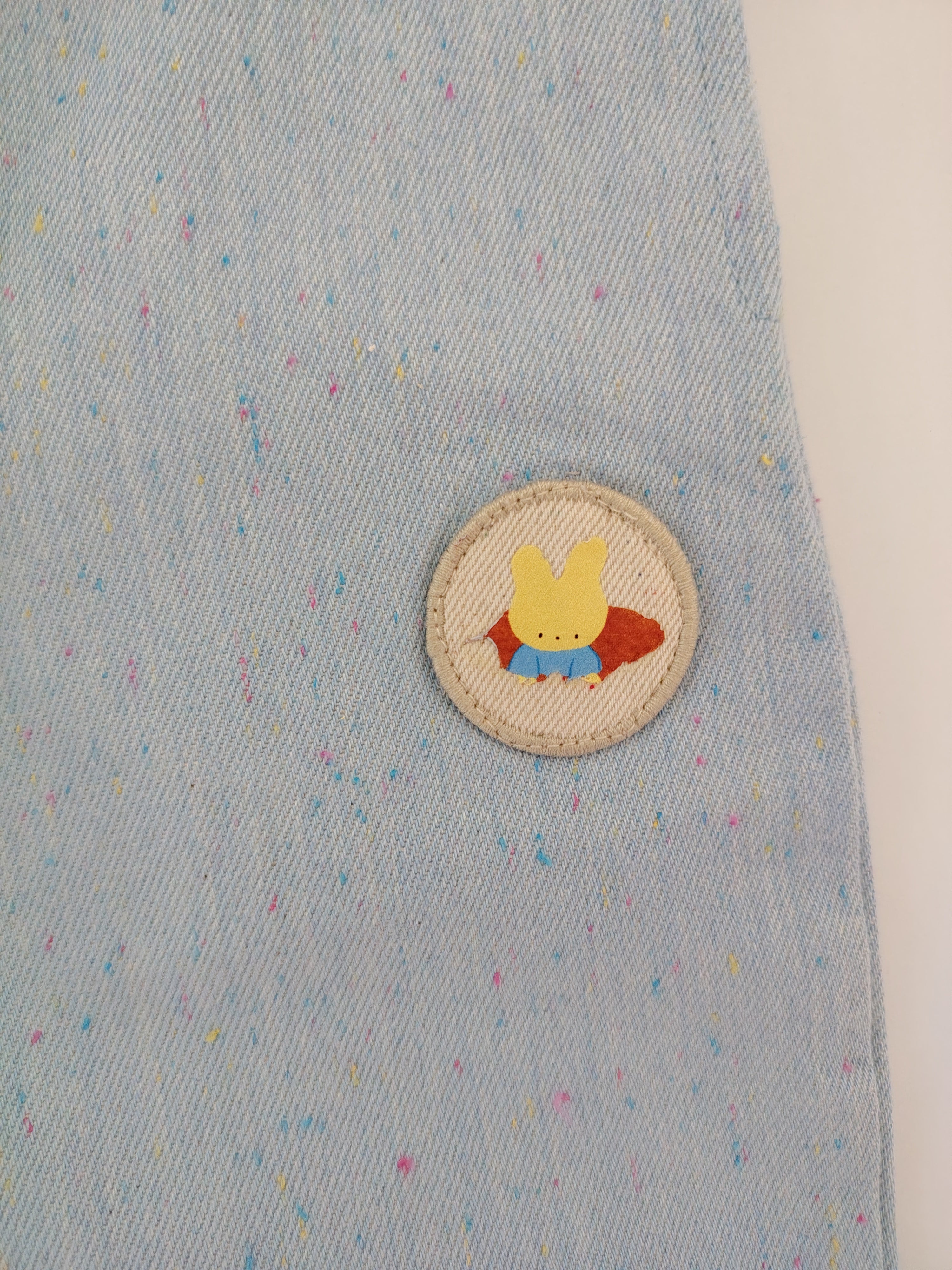 Blue Oversized Denim Pants