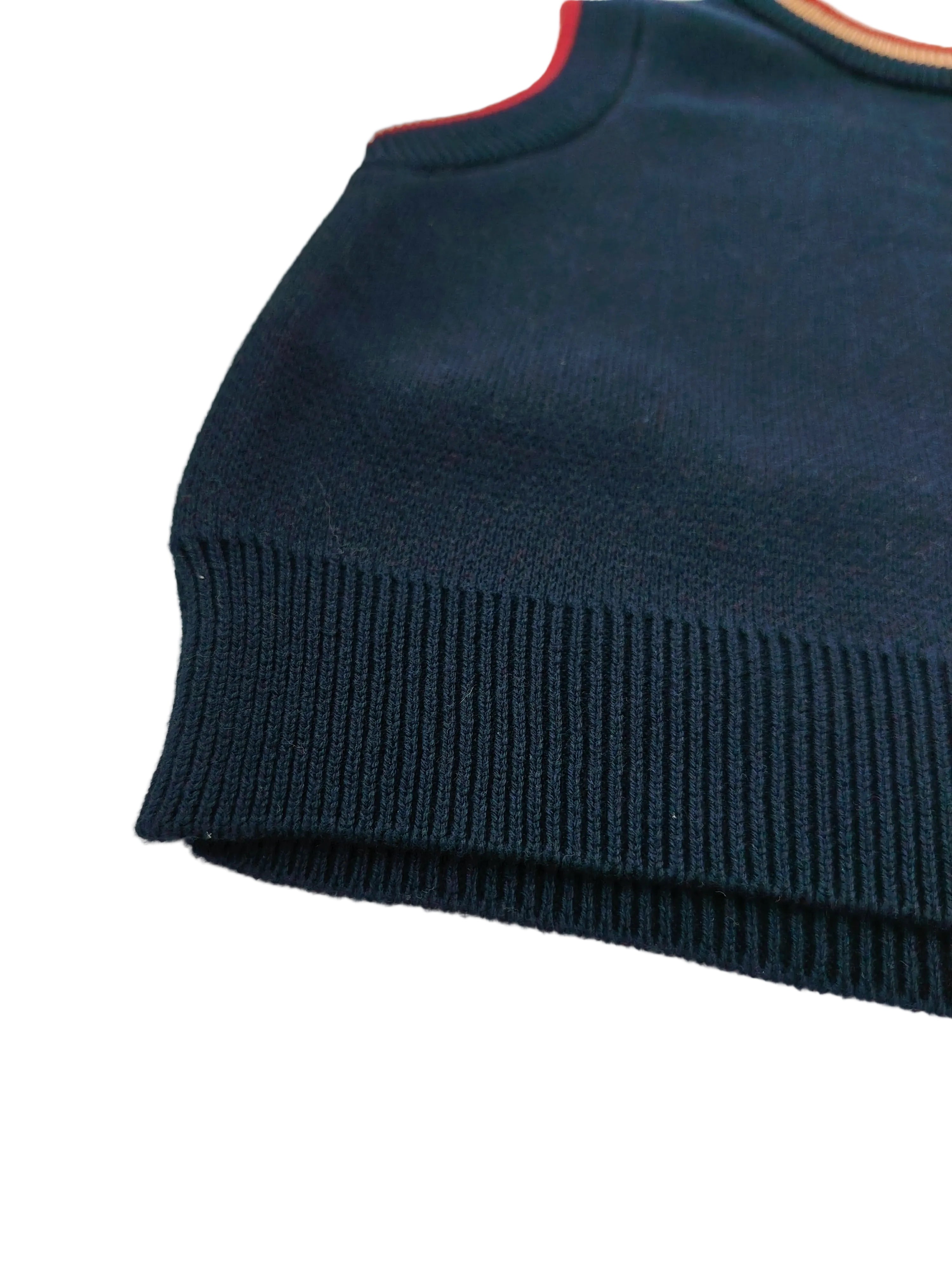 Navy Teddybear Gilet