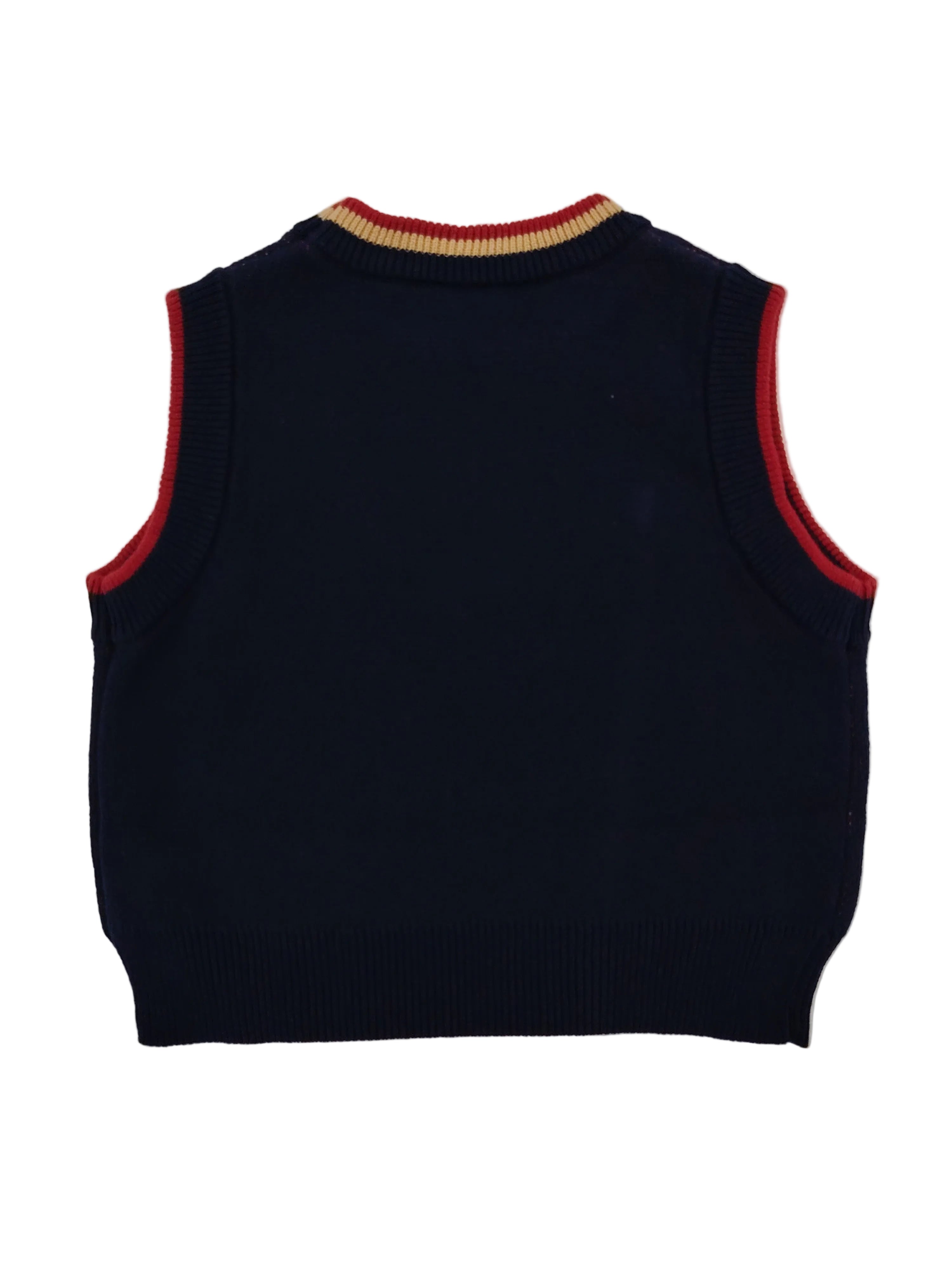 Navy Teddybear Gilet