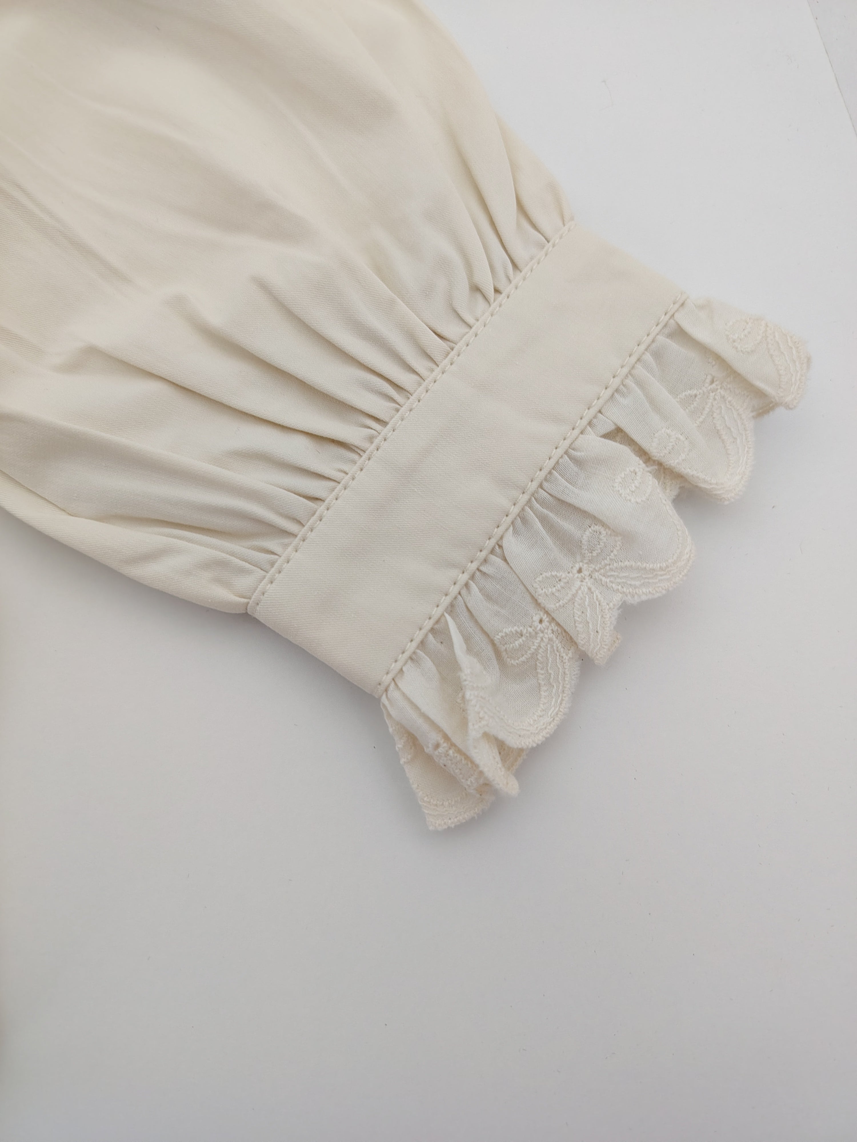 Beige Long Sleeve Princess Shirt