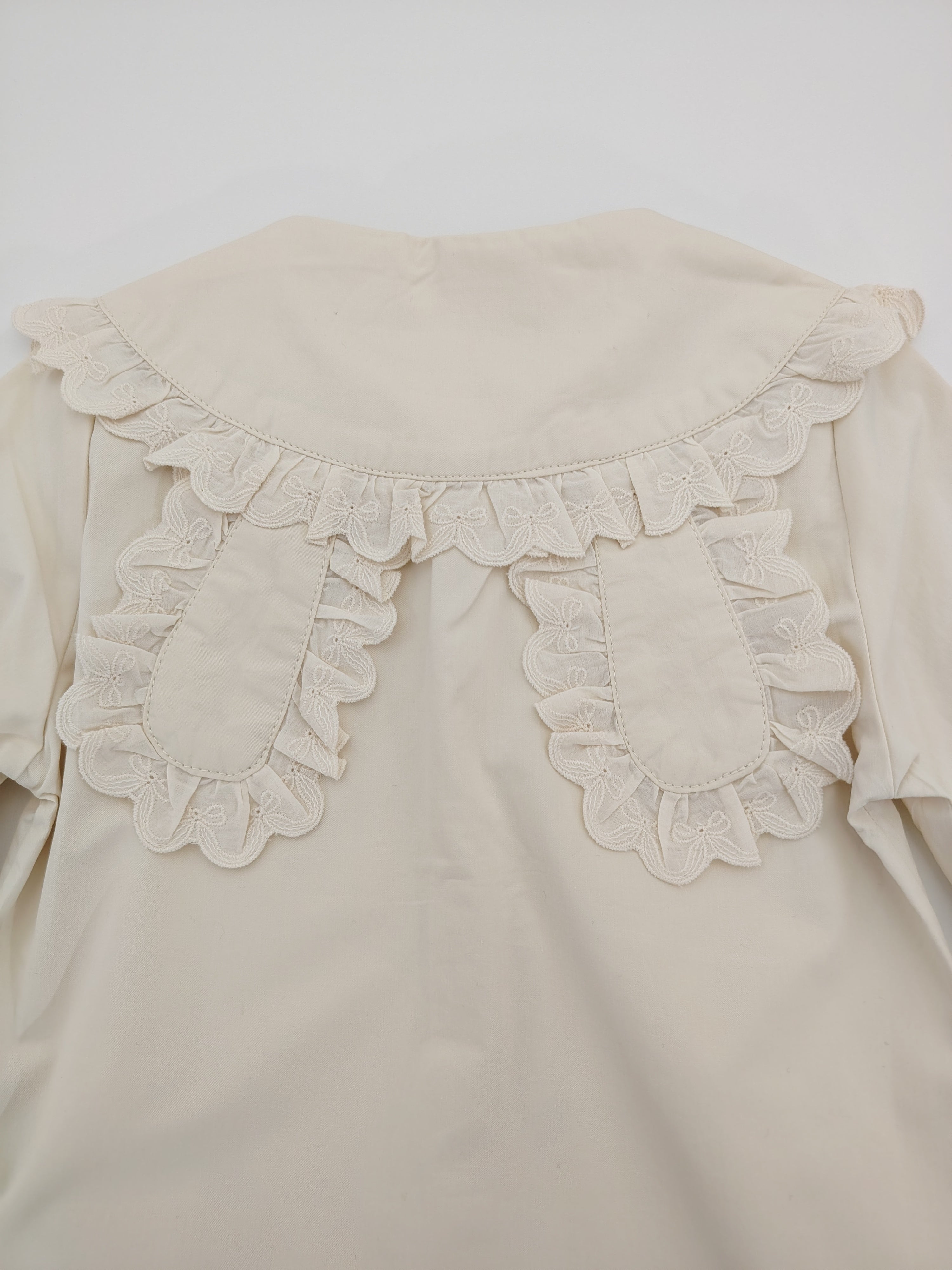 Beige Long Sleeve Princess Shirt