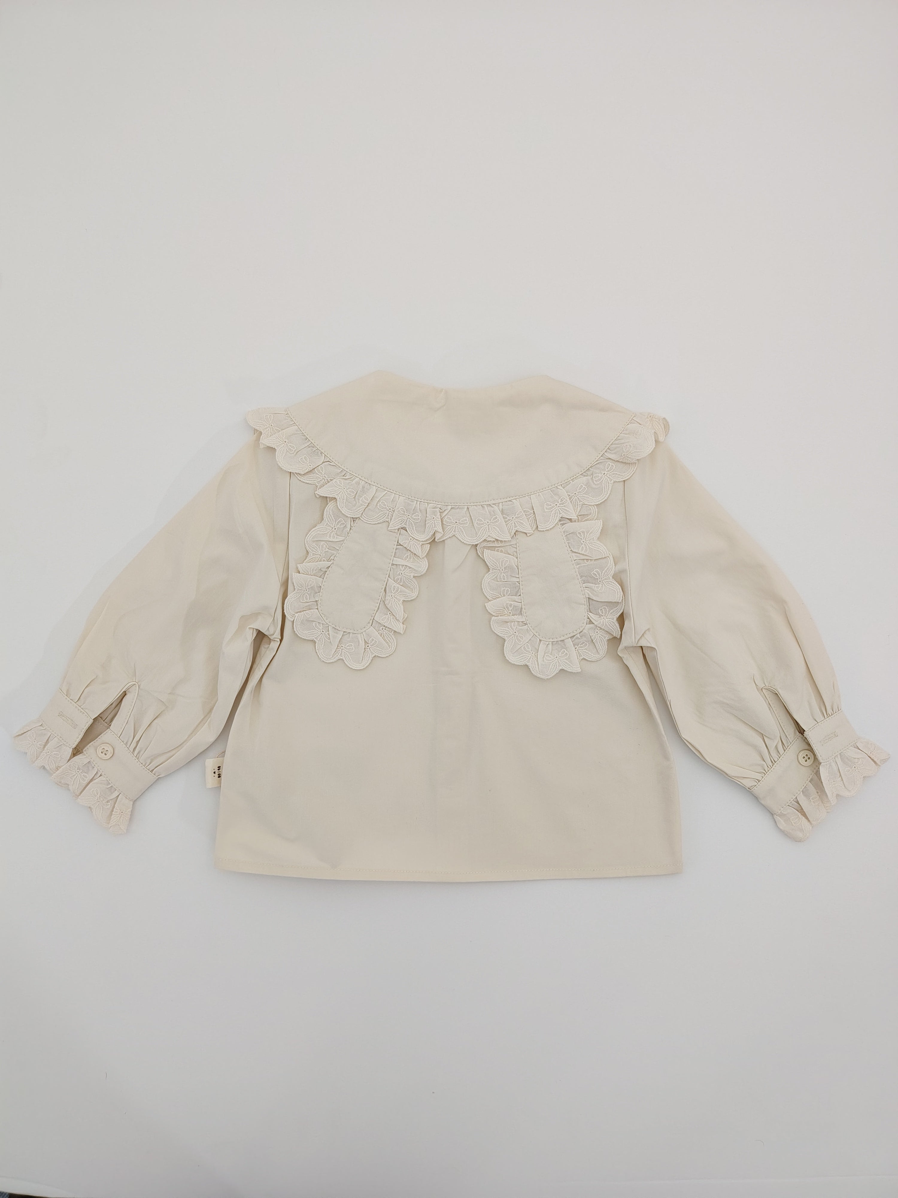 Beige Long Sleeve Princess Shirt