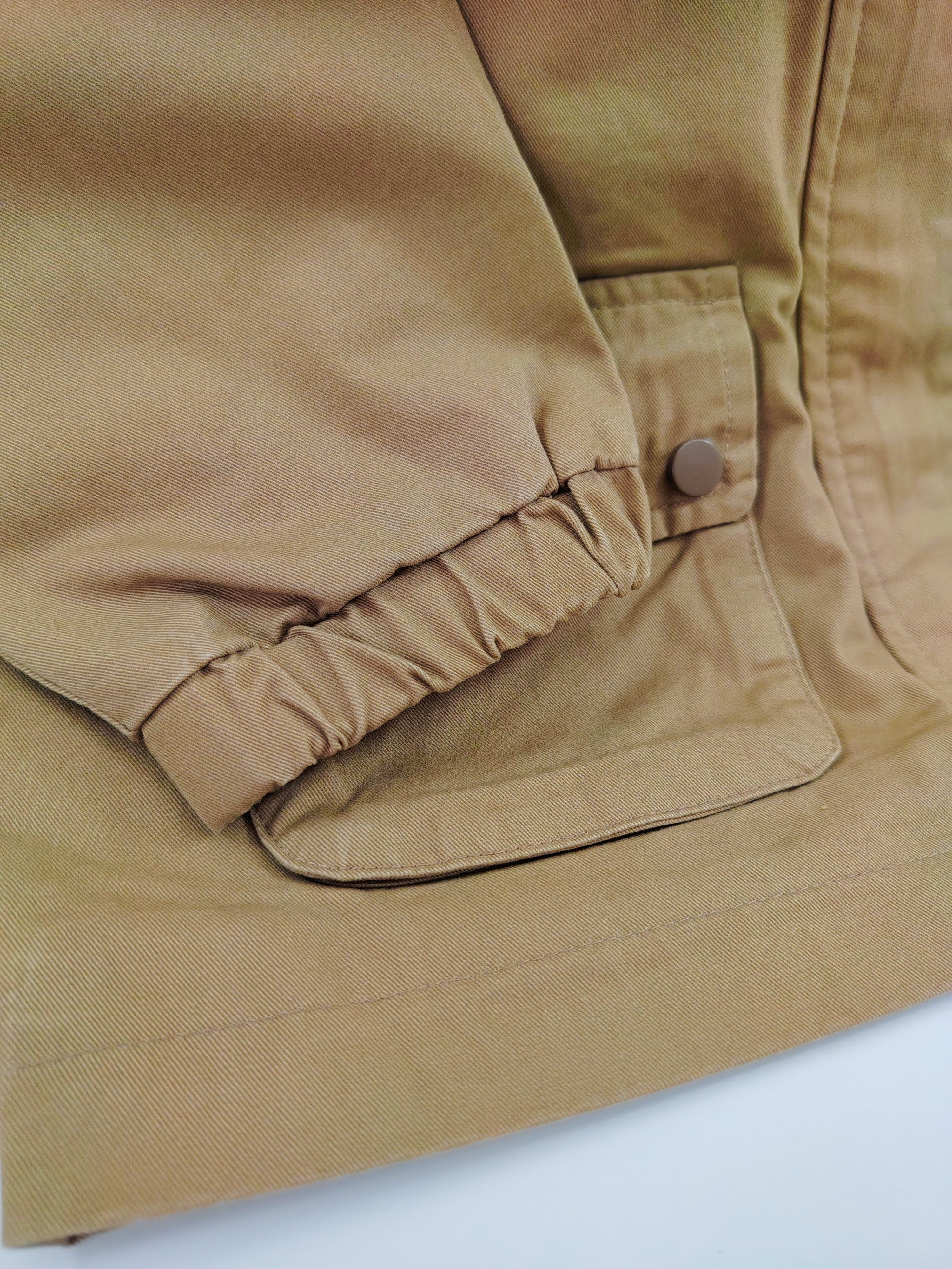 Beige Oversize Trench Coat