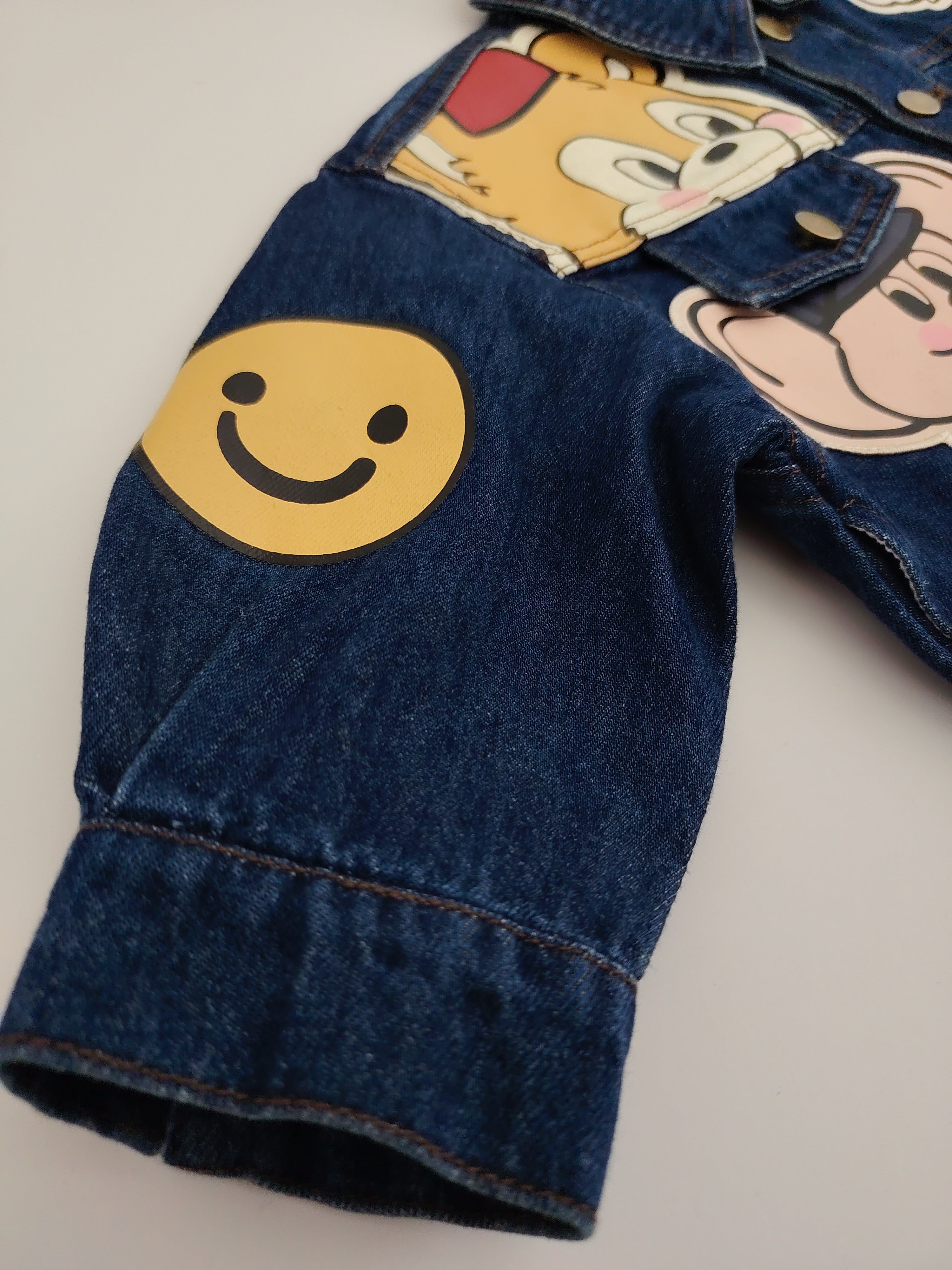 Cartoon Oversized Jeans Jacket
