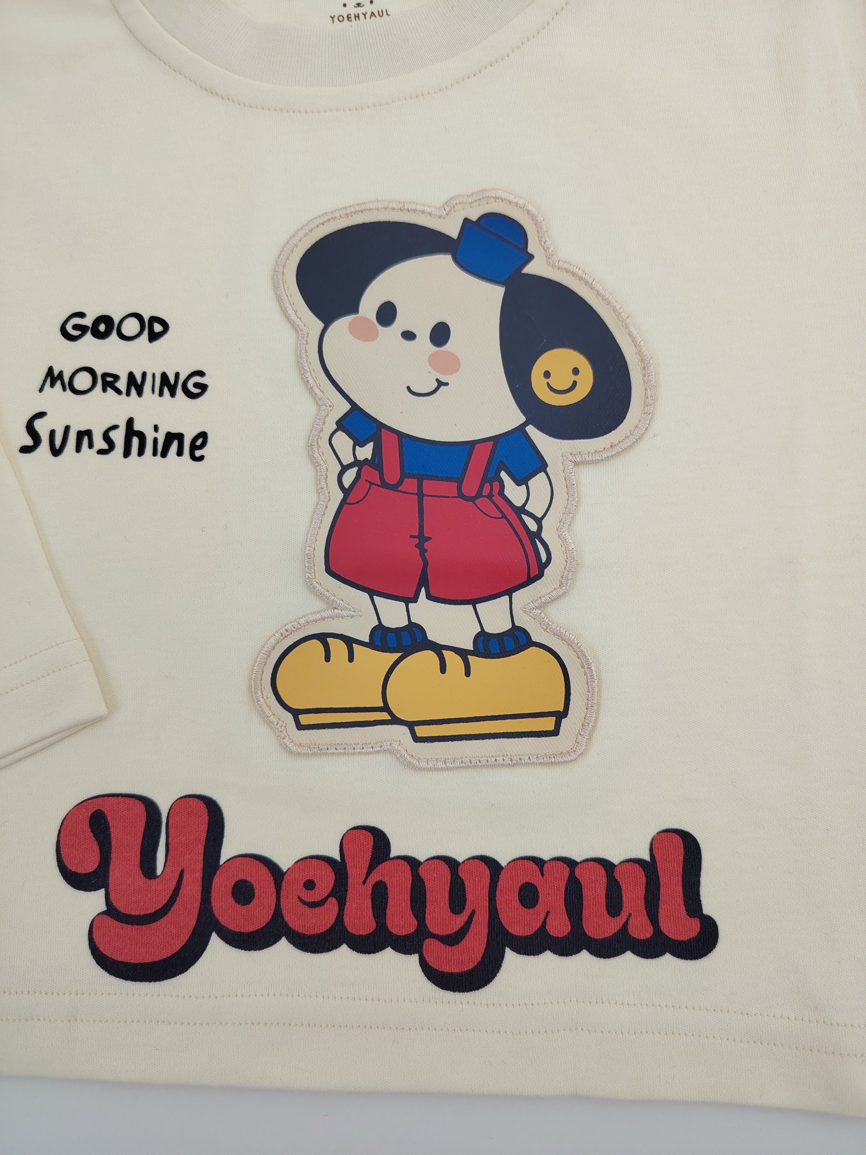 White Cartoon Sweatshirt