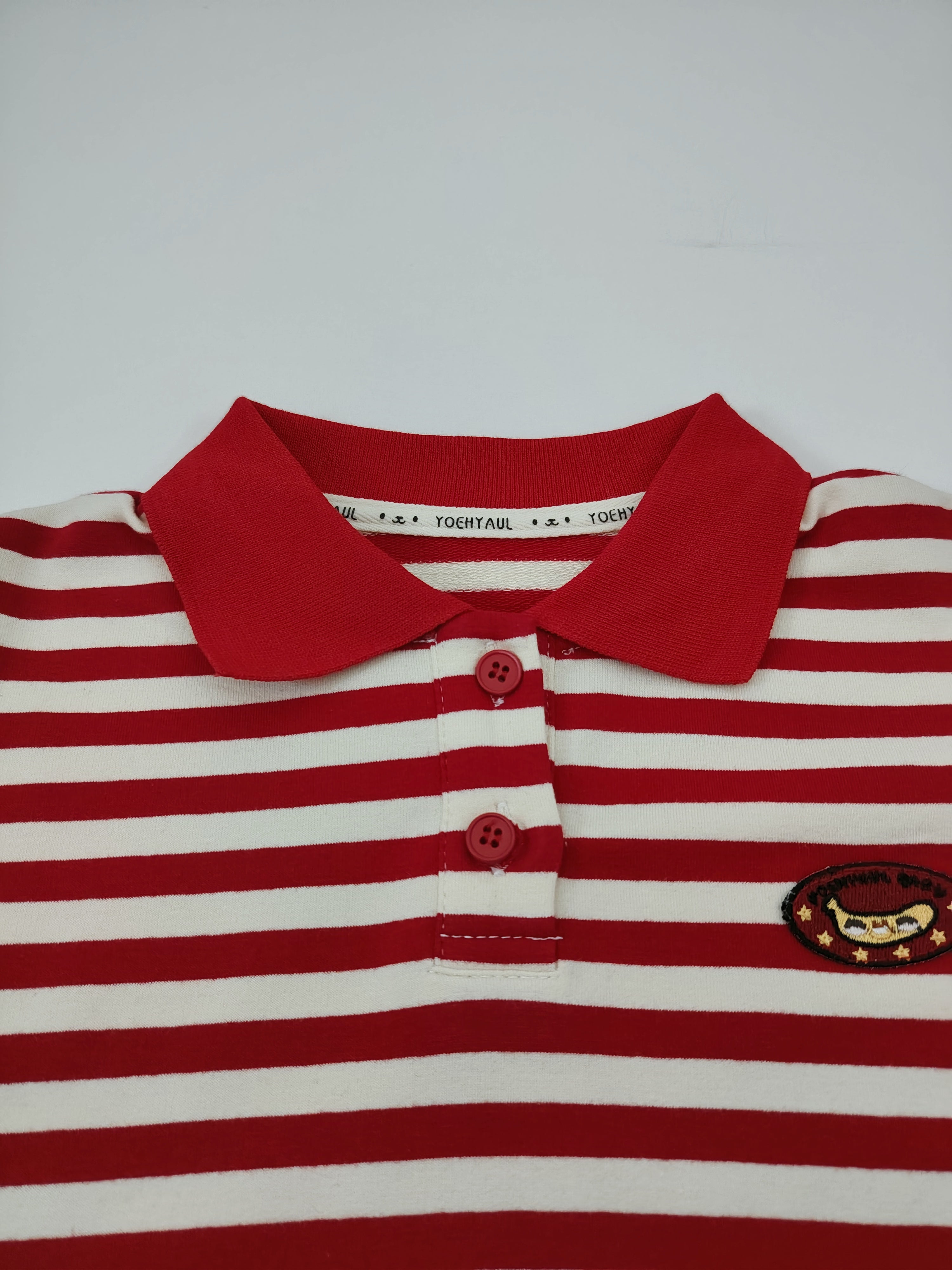 Red Stripped Sweatshirt