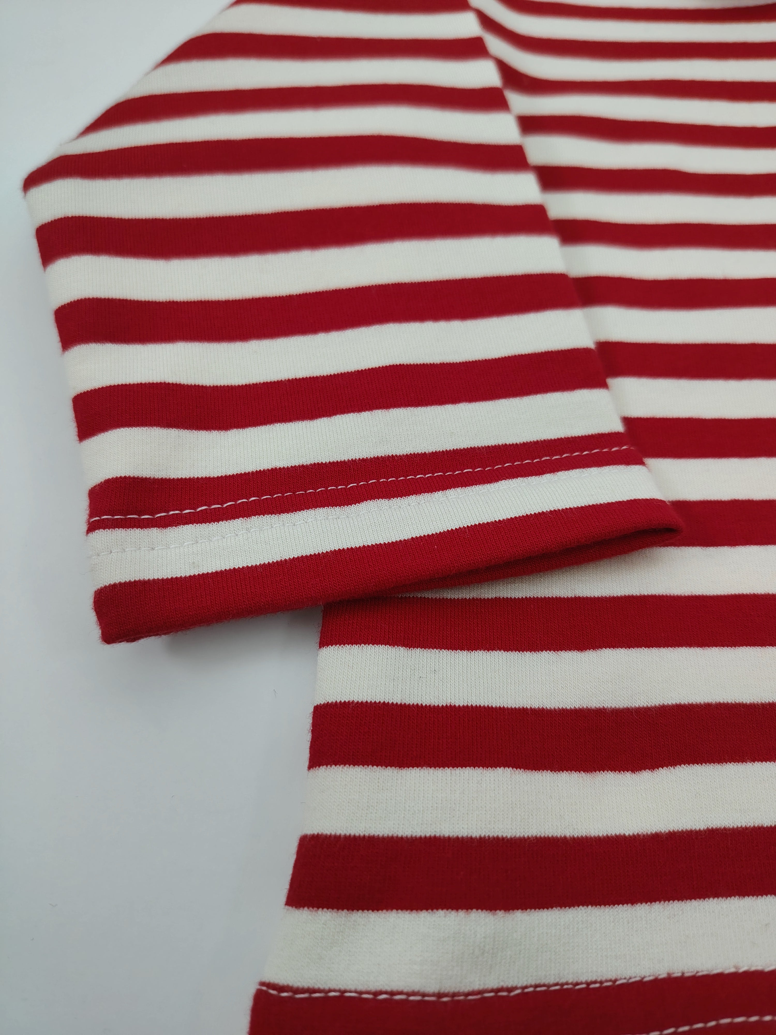 Red Stripped Sweatshirt