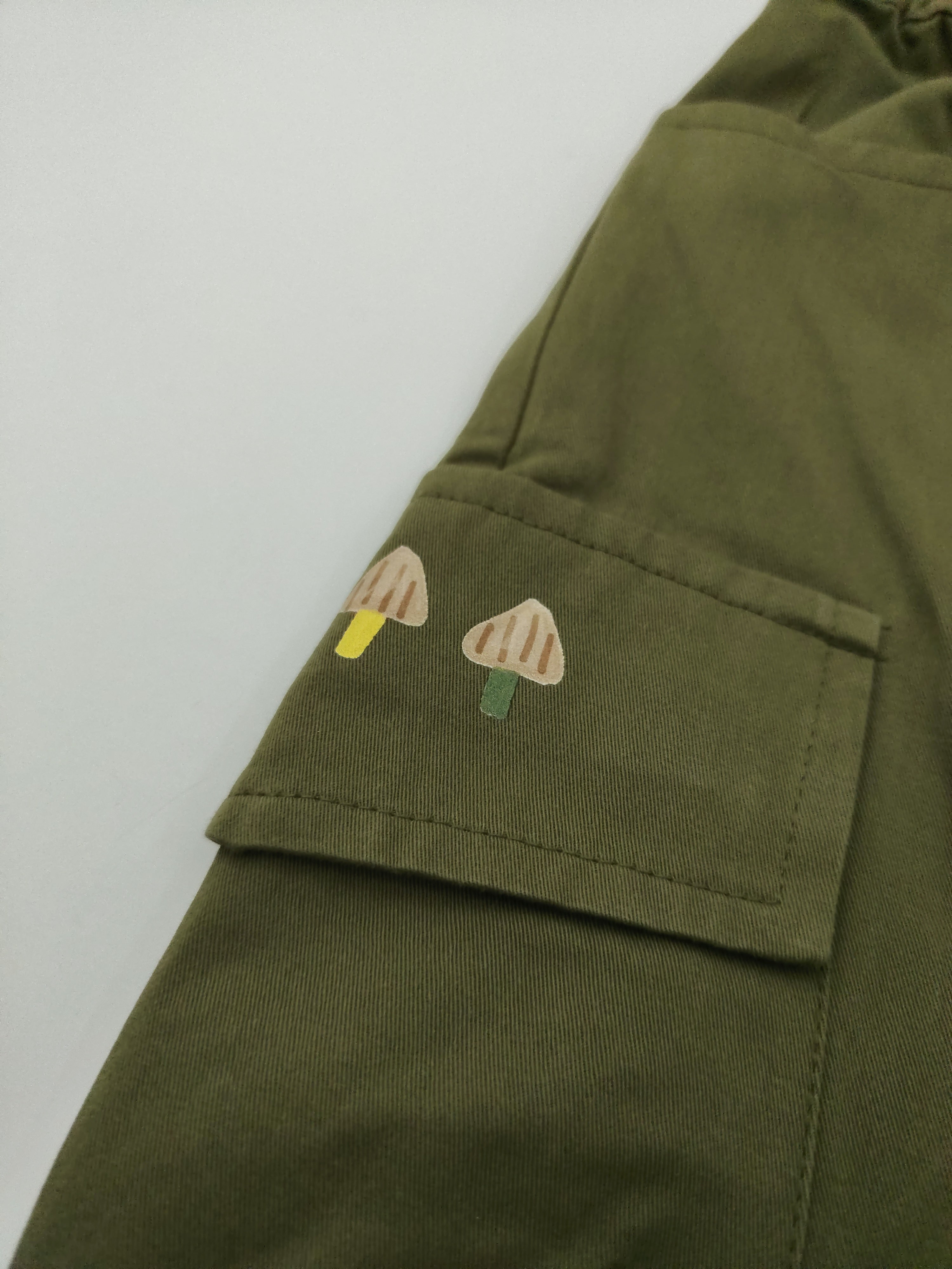 Green Oversized Cargo Pants