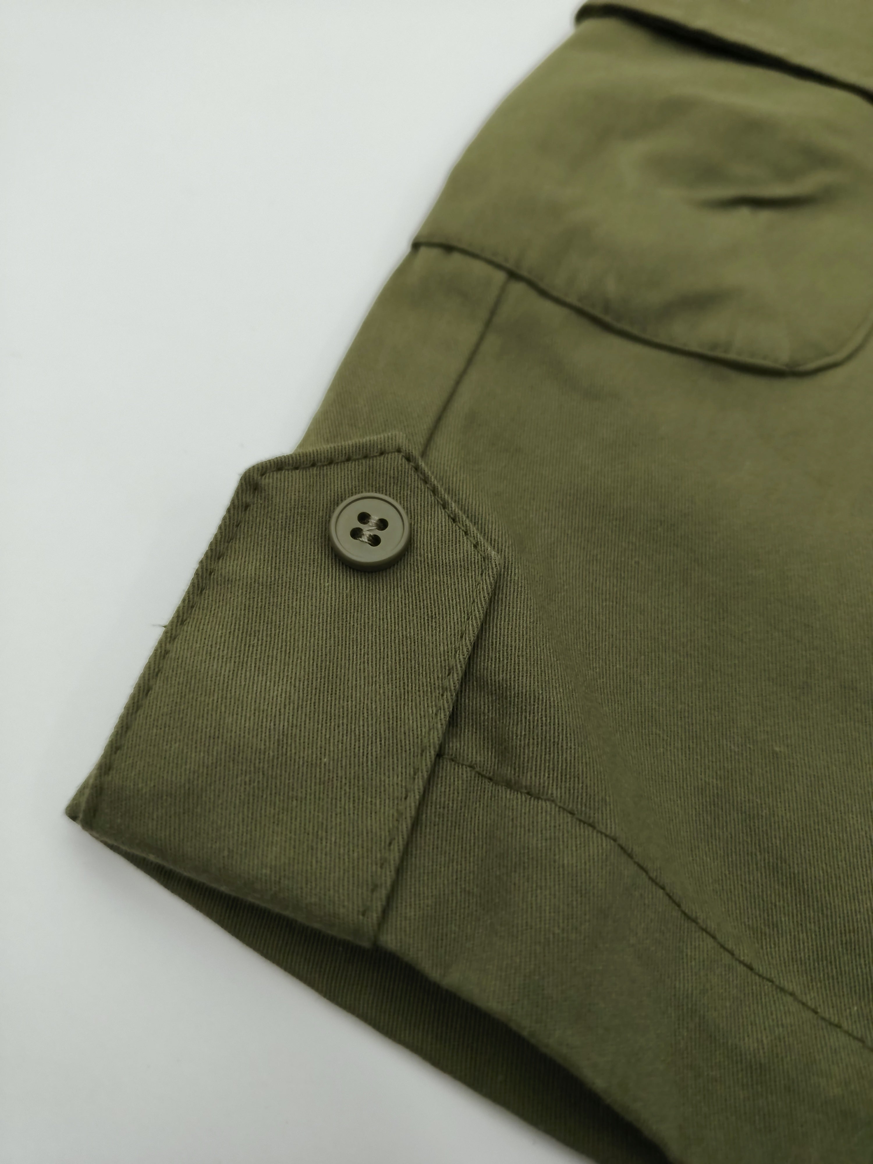 Green Oversized Cargo Pants