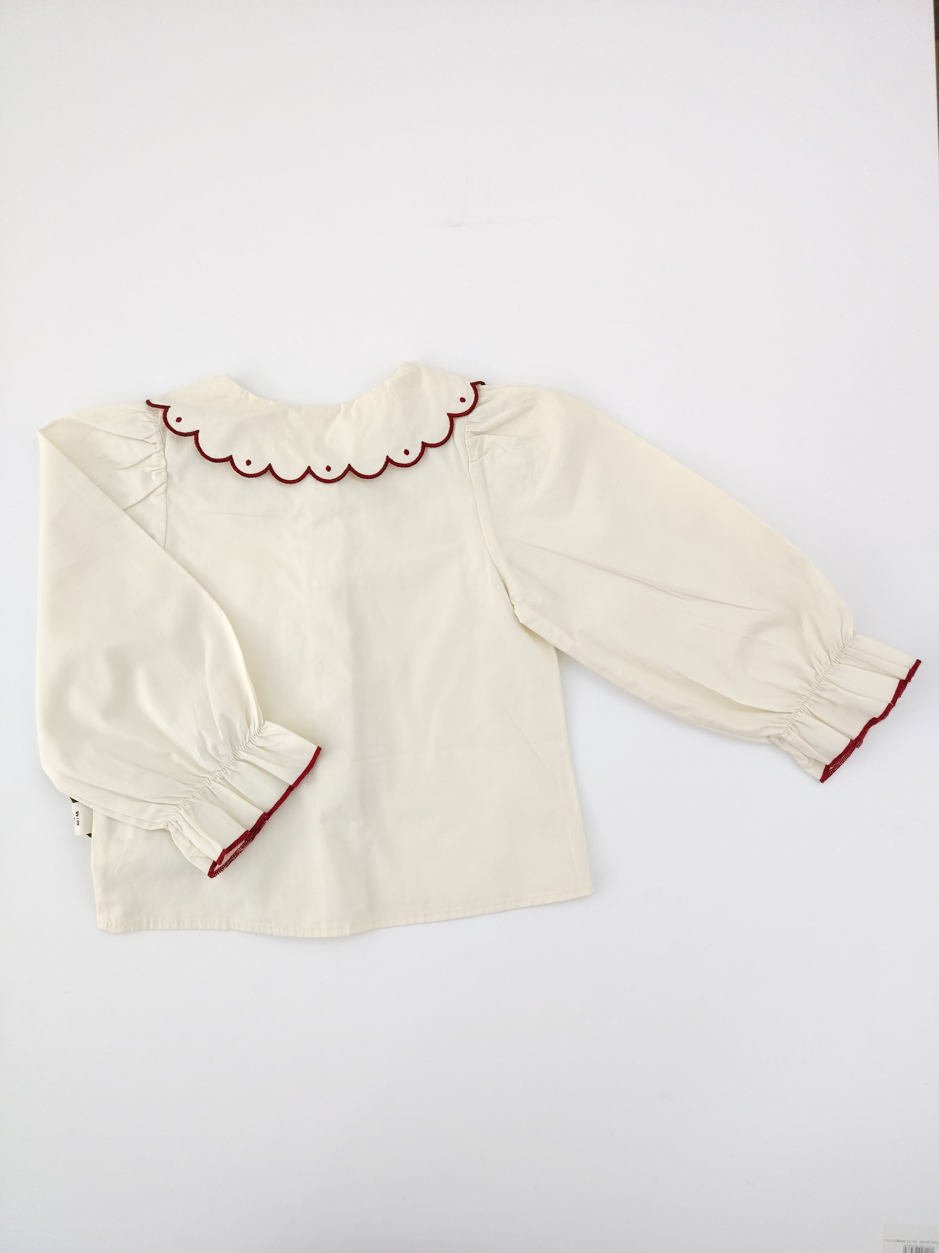 White Cloud Collar Jacket