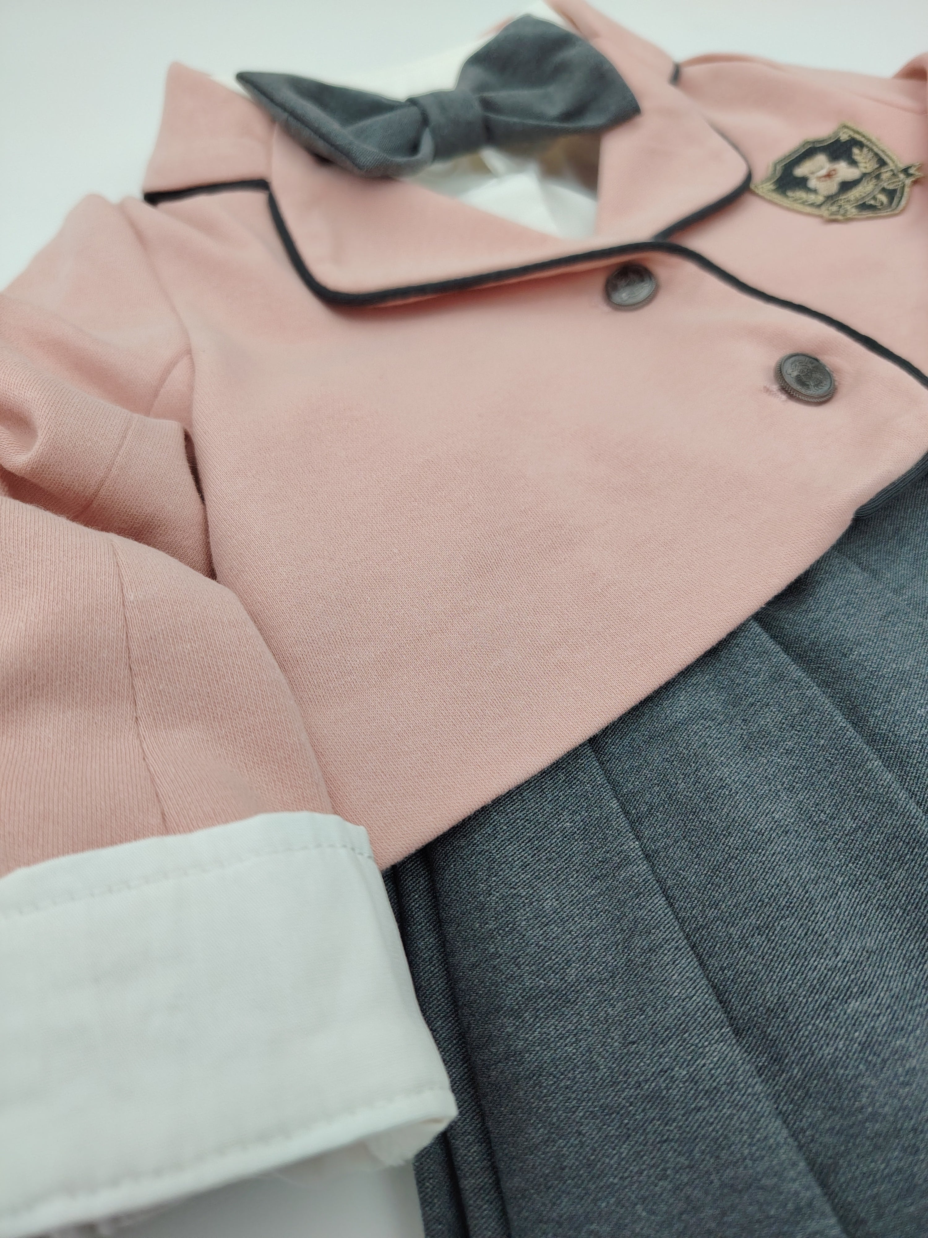 Accordion Grey Skirt