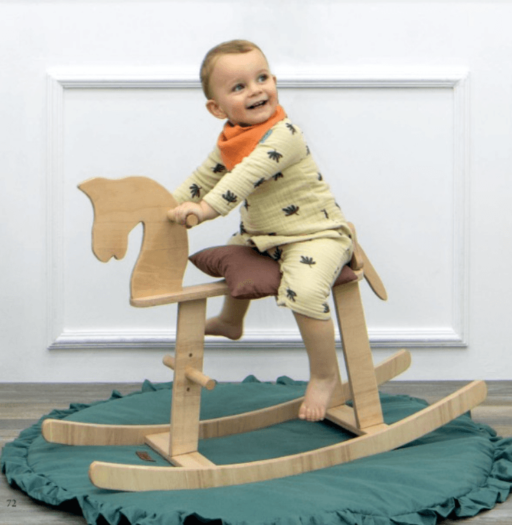 Wooden Rocker Horse La Farandole Paris