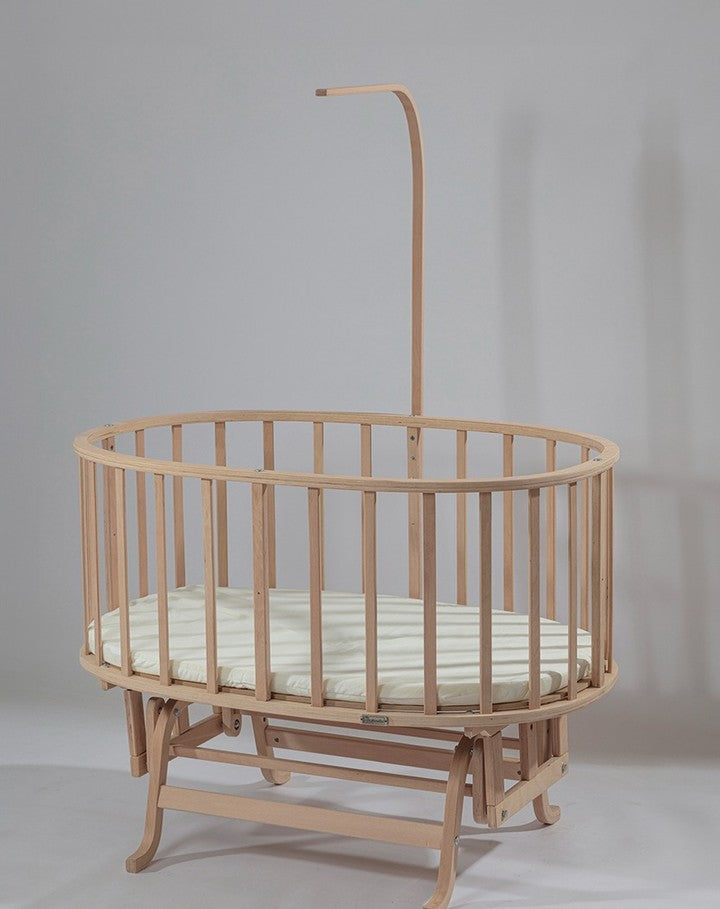 Natural Wood Baby Bed Cradle