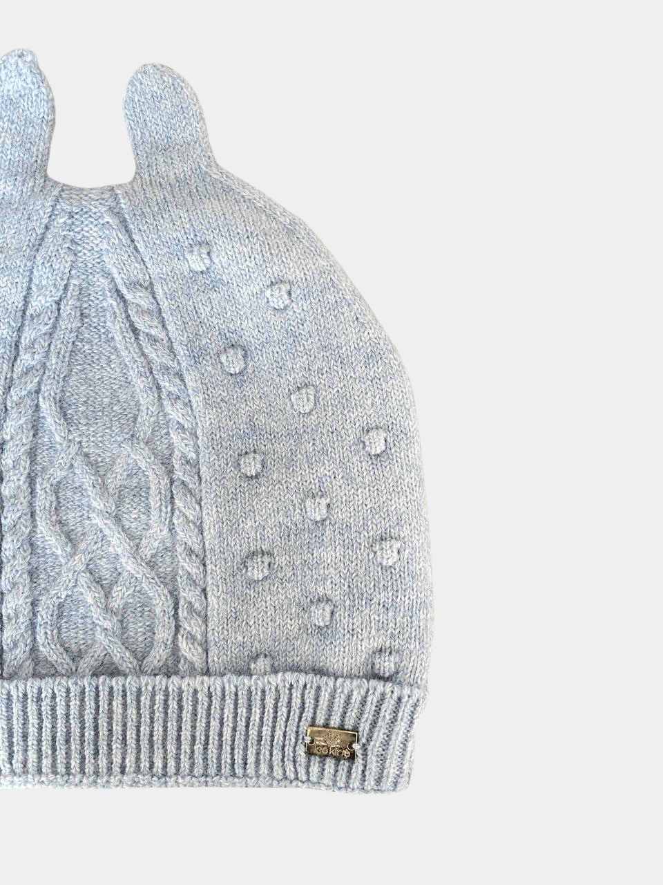 Blue Organic Wool Hat - La Farandole Paris