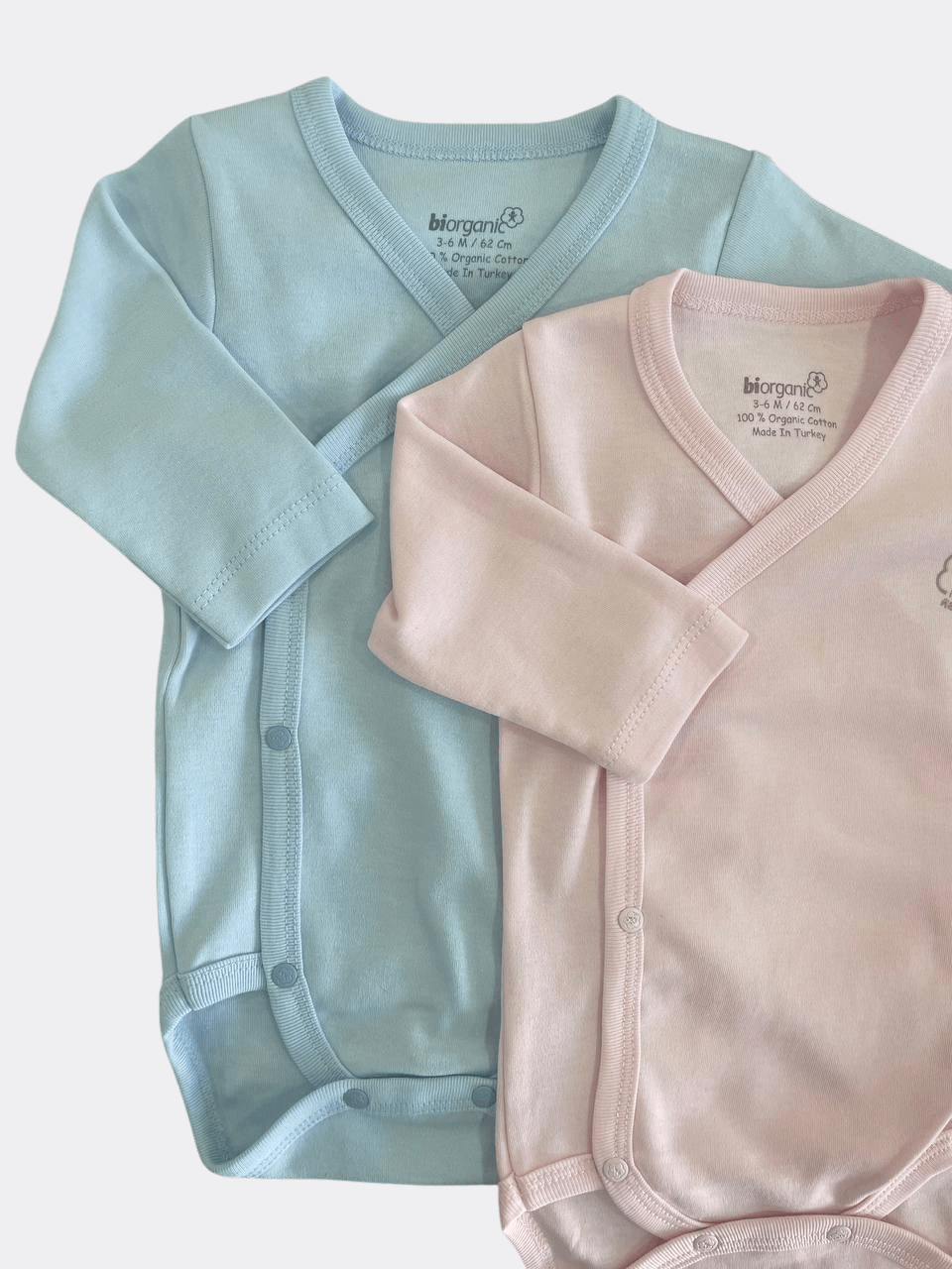 Organic Cotton Double Breasted Bodies - La Farandole Paris