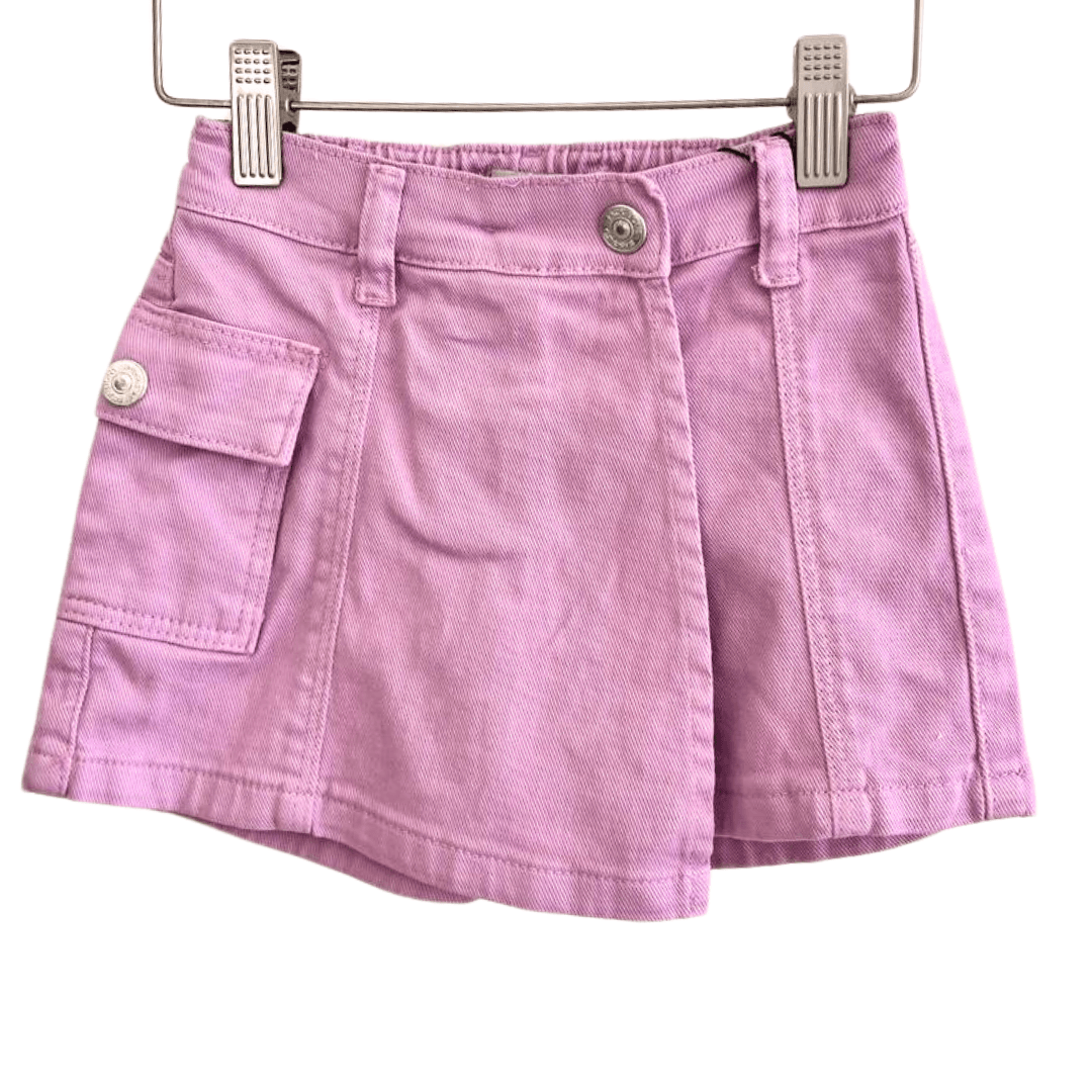 Lila Jeans Skirt/Short - La Farandole Paris