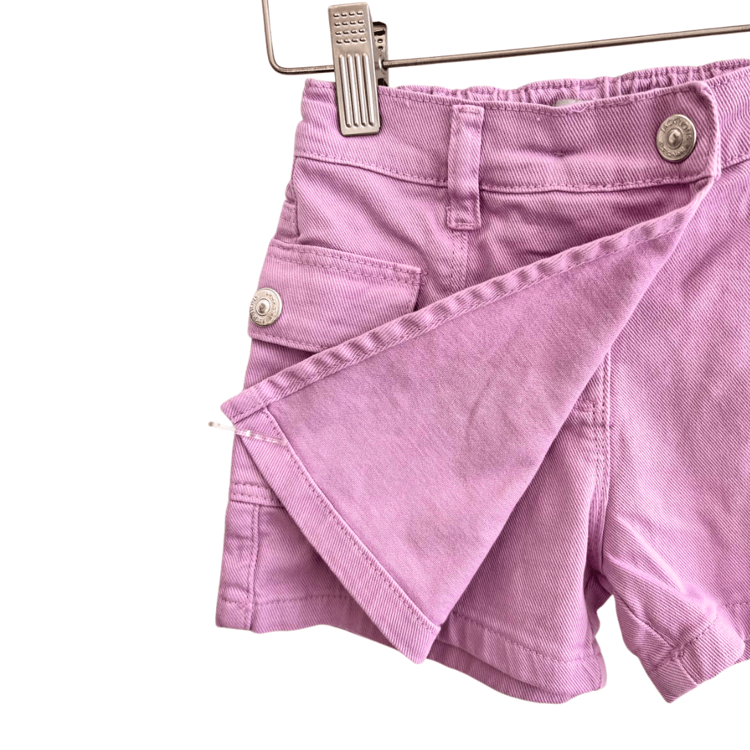 Lila Jeans Skirt/Short - La Farandole Paris