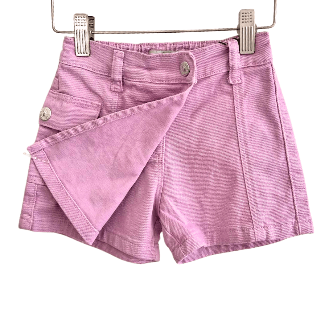 Lila Jeans Skirt/Short - La Farandole Paris
