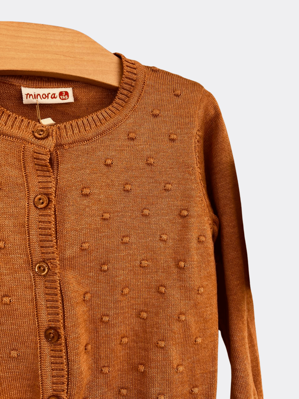 Camel Cotton Jacket - La Farandole Paris