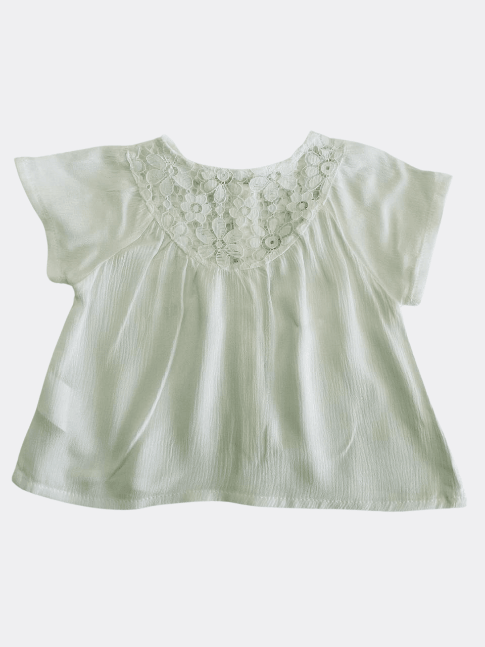 Off-White Vintage Shirt Short Sleeves - La Farandole Paris