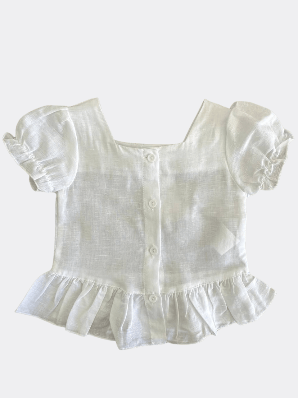White Summer Shirt - La Farandole Paris