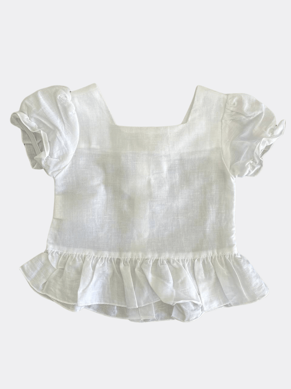White Summer Shirt - La Farandole Paris