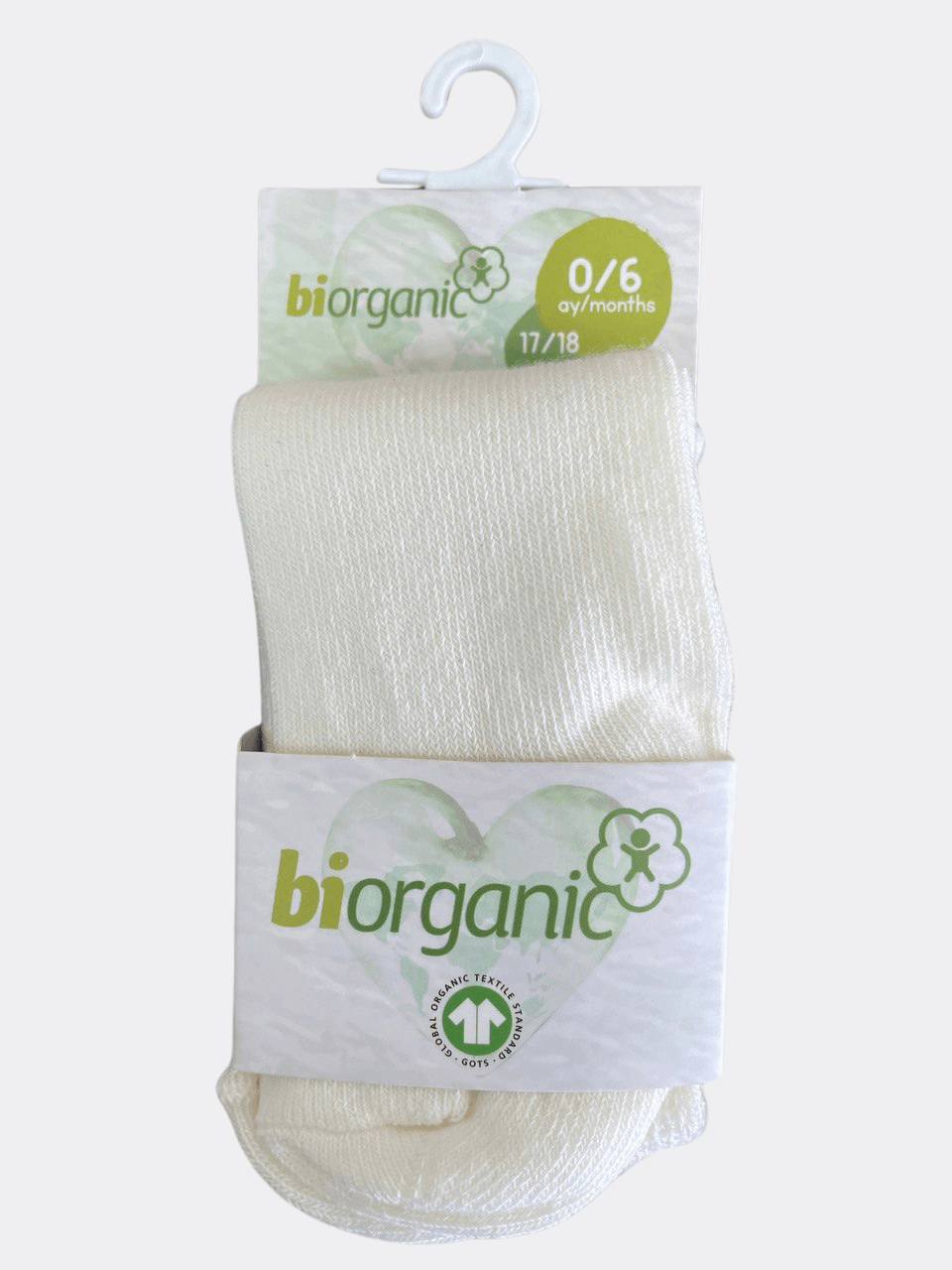 Off-White Organic Cotton Collant - La Farandole Paris