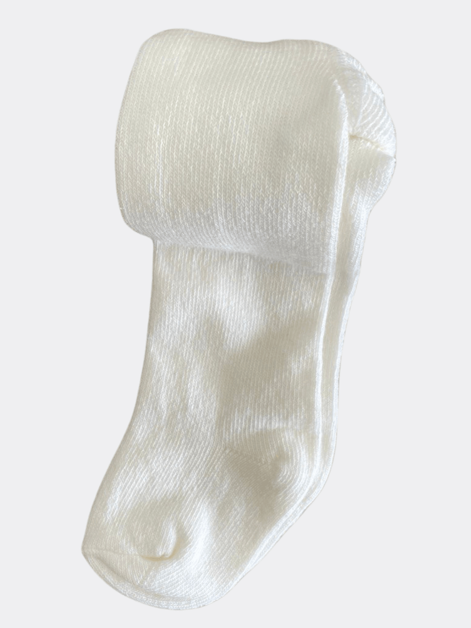 Off-White Organic Cotton Collant - La Farandole Paris