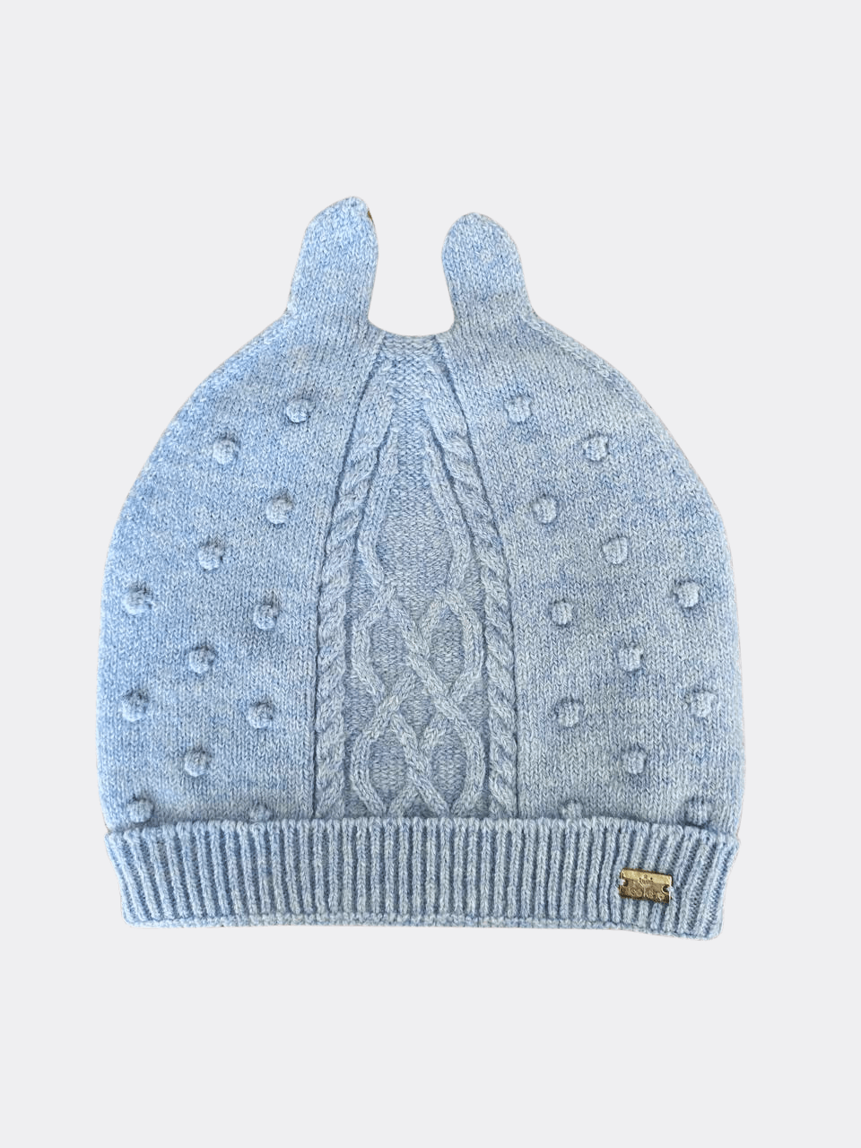 Blue Organic Wool Hat - La Farandole Paris