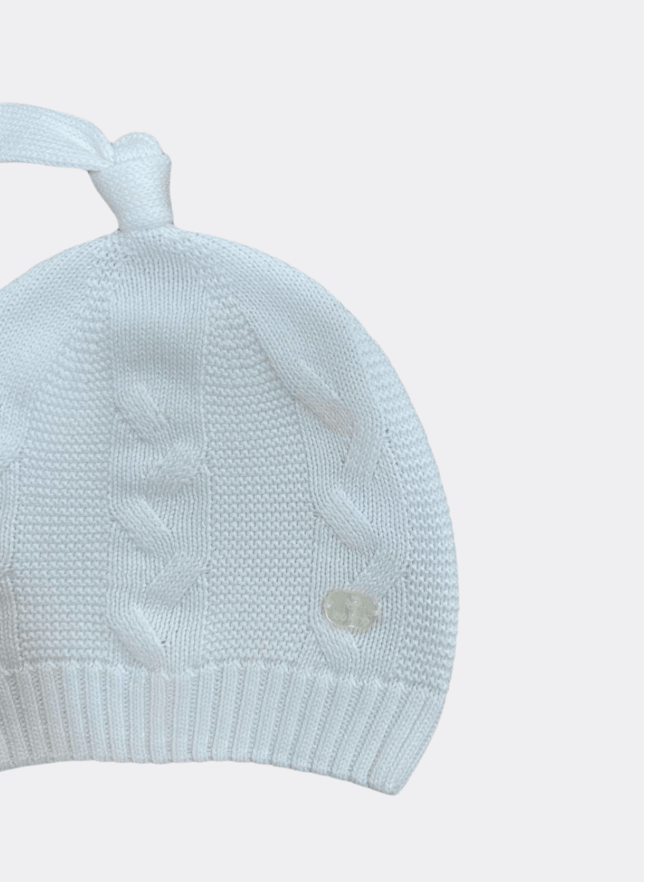 White Rope Organic Cotton Hat - La Farandole Paris
