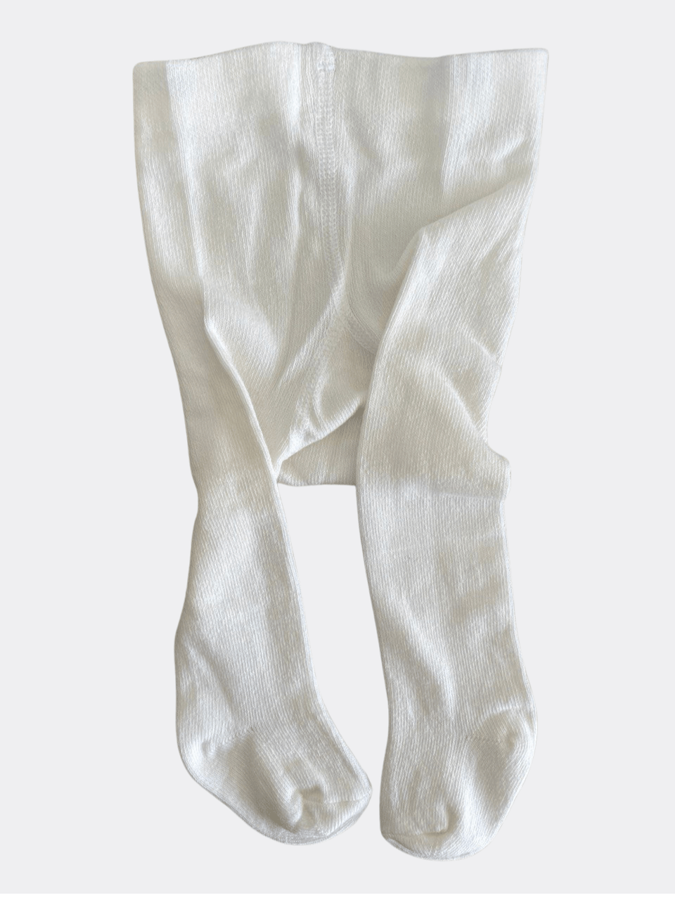 Off-White Organic Cotton Collant - La Farandole Paris
