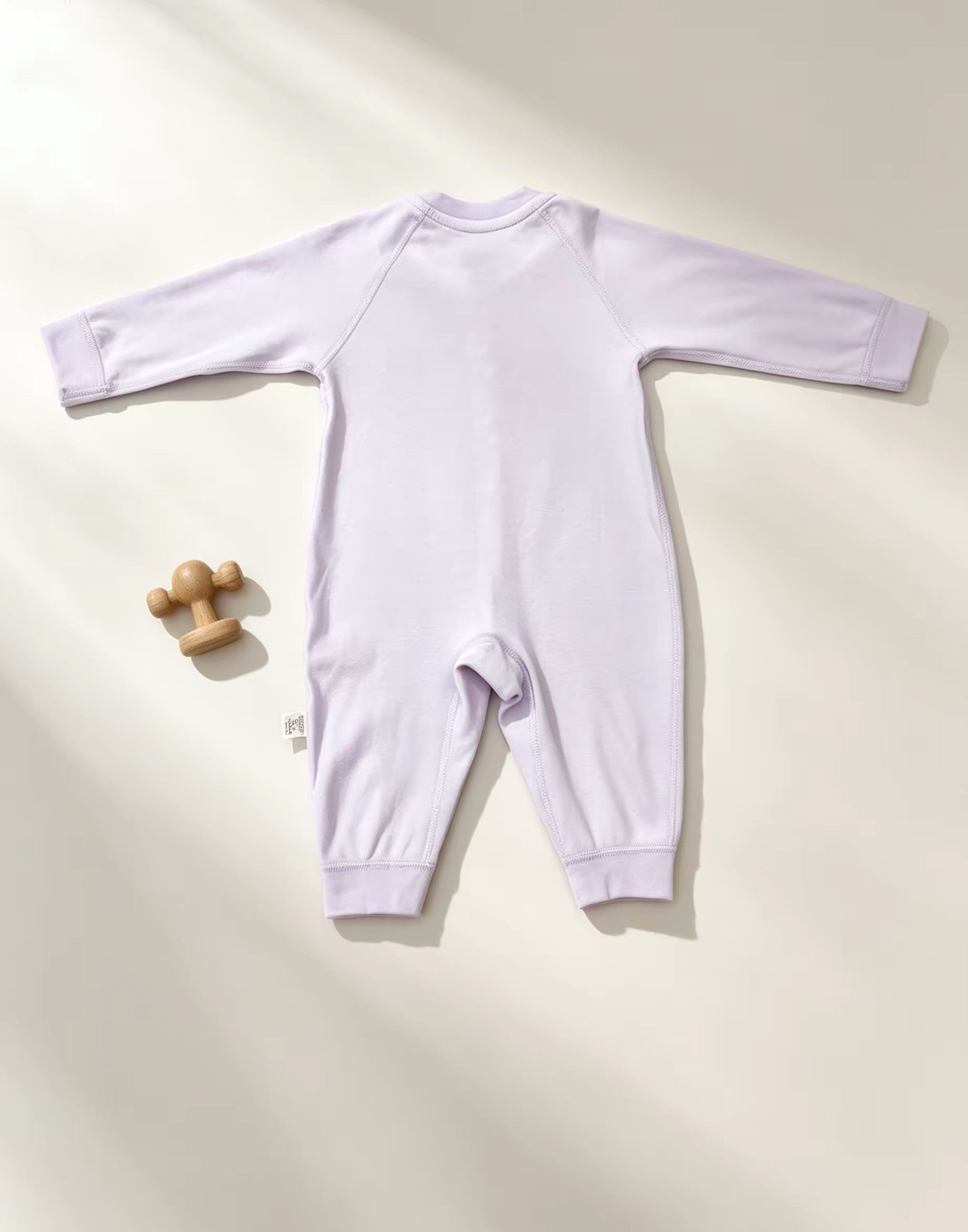 Pastel Embroidered Cotton Overall