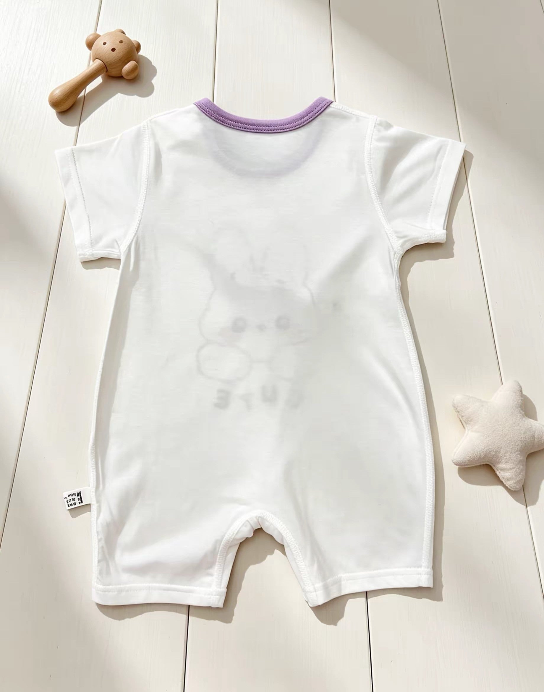 Beep Animals Silky Cotton Romper