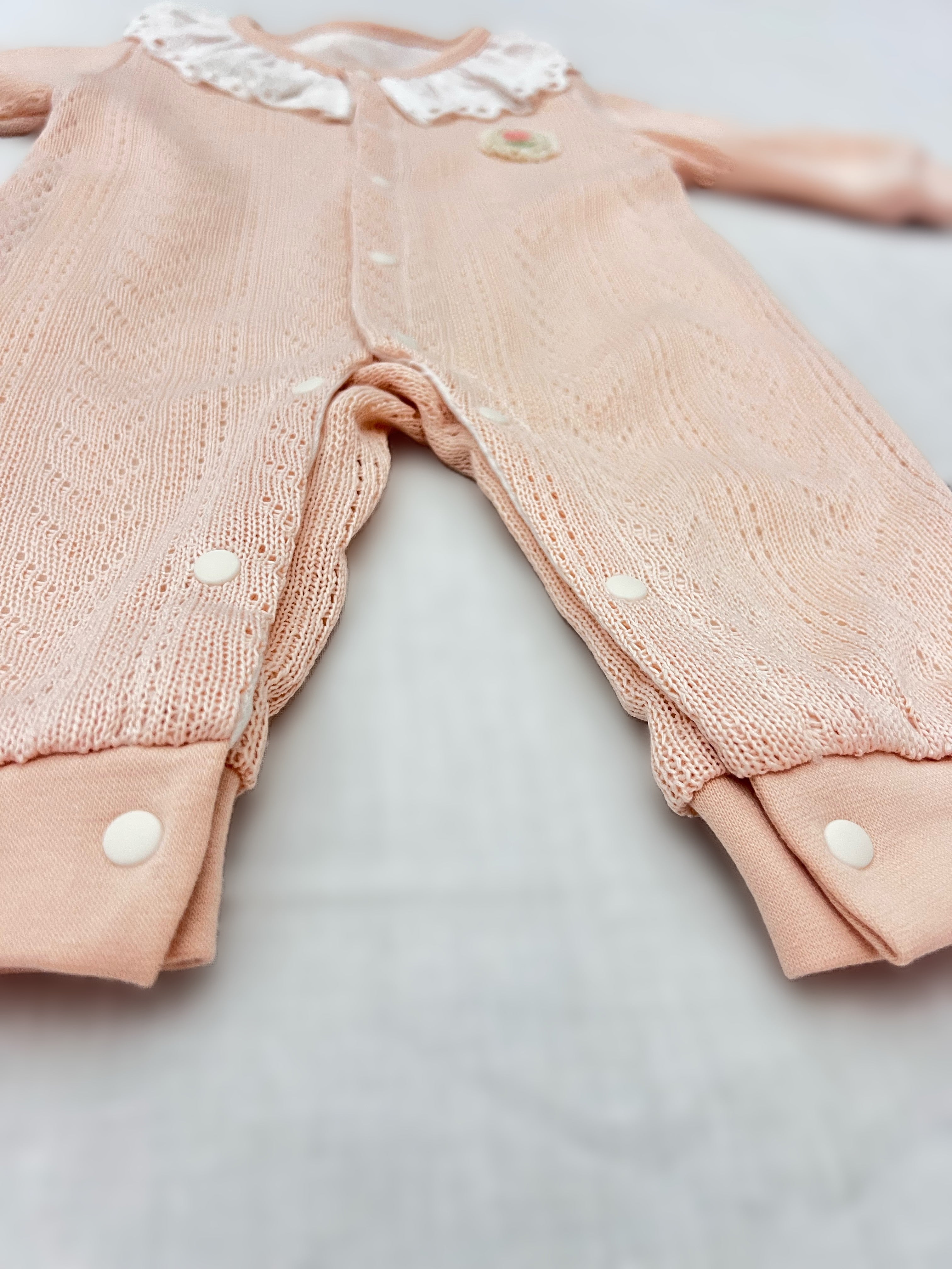 Dentelle Collar winter Overall