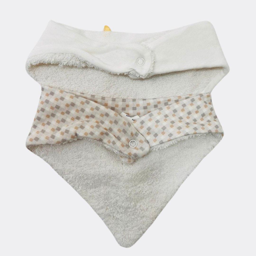 White Set of 2 pieces Cotton Bibs - La Farandole Paris