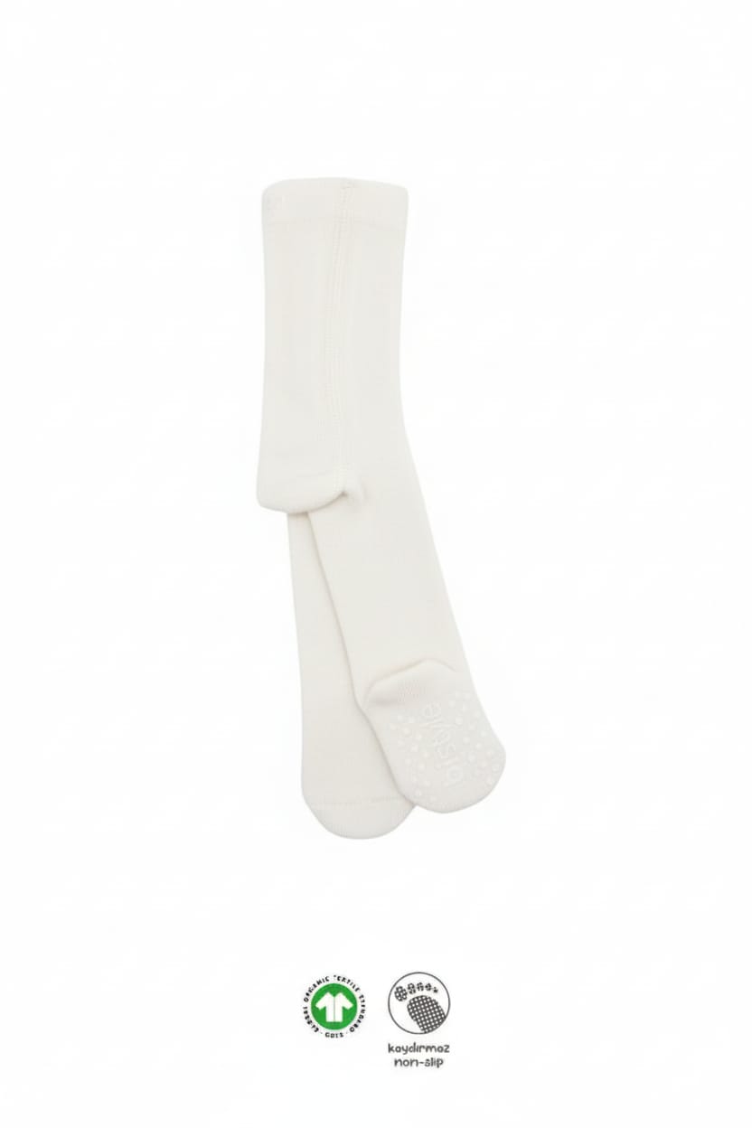 GOTS™ Certified Organic Cotton Thick Fleece Tights