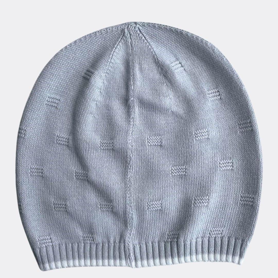 Grey Organic Cotton Hat - La Farandole Paris