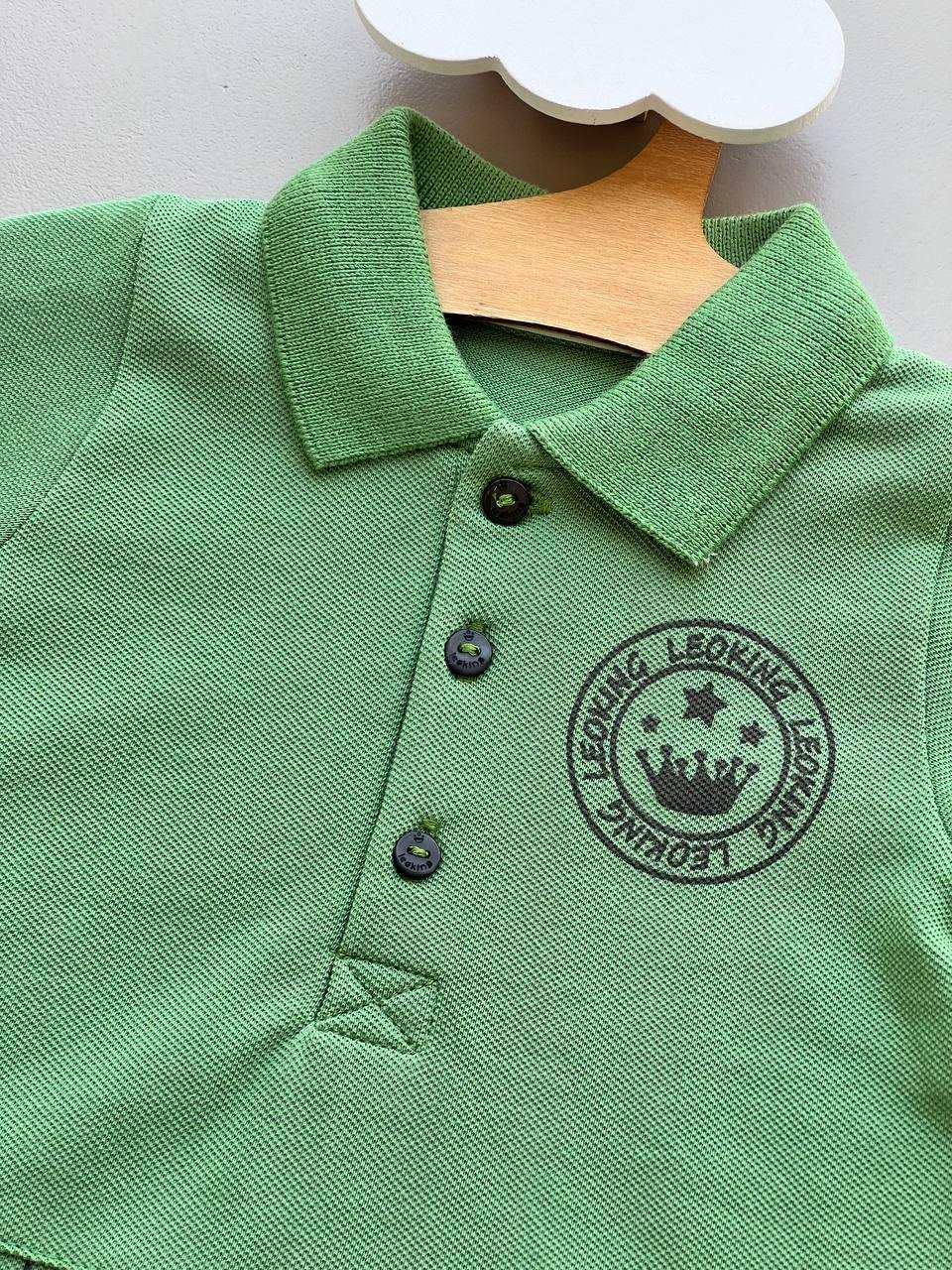 Polo Leo Organic Cotton Summer Romper - La Farandole Paris