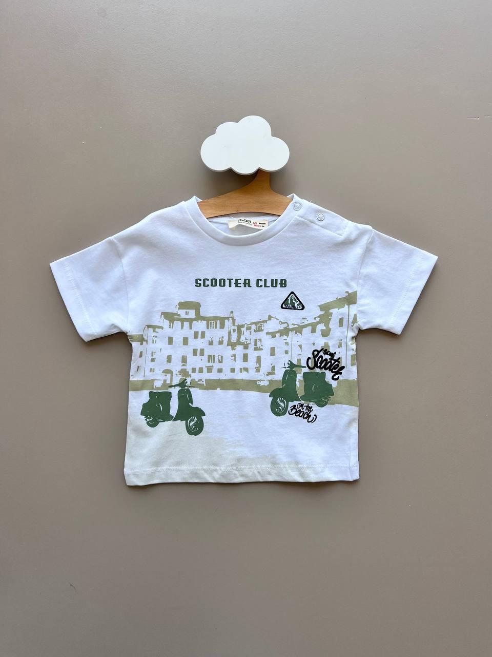 Scooter Cotton T-Shirt - La Farandole Paris
